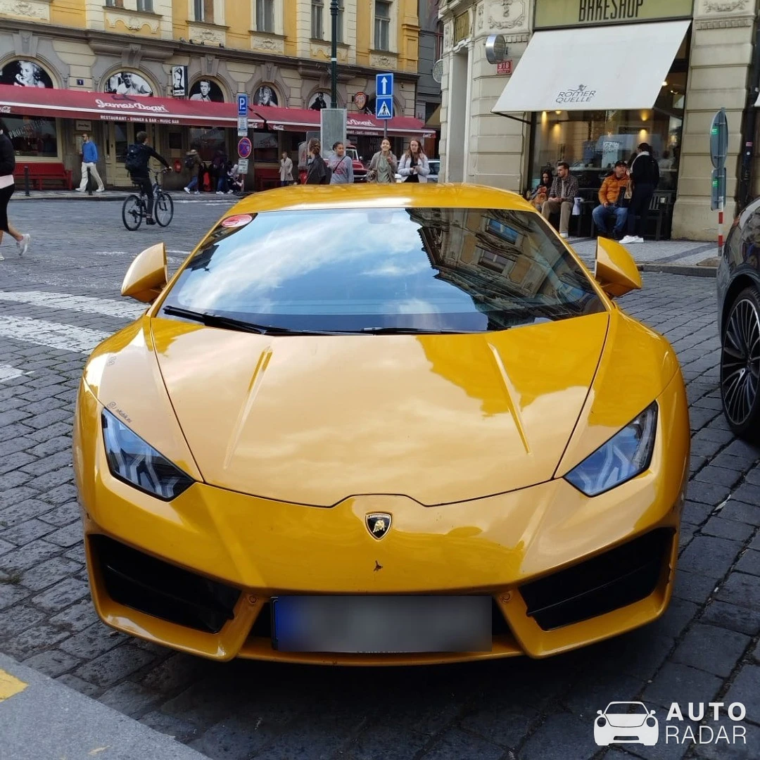 Lamborghini Huracán LP610-4 spotted in Praha 1, Czechia