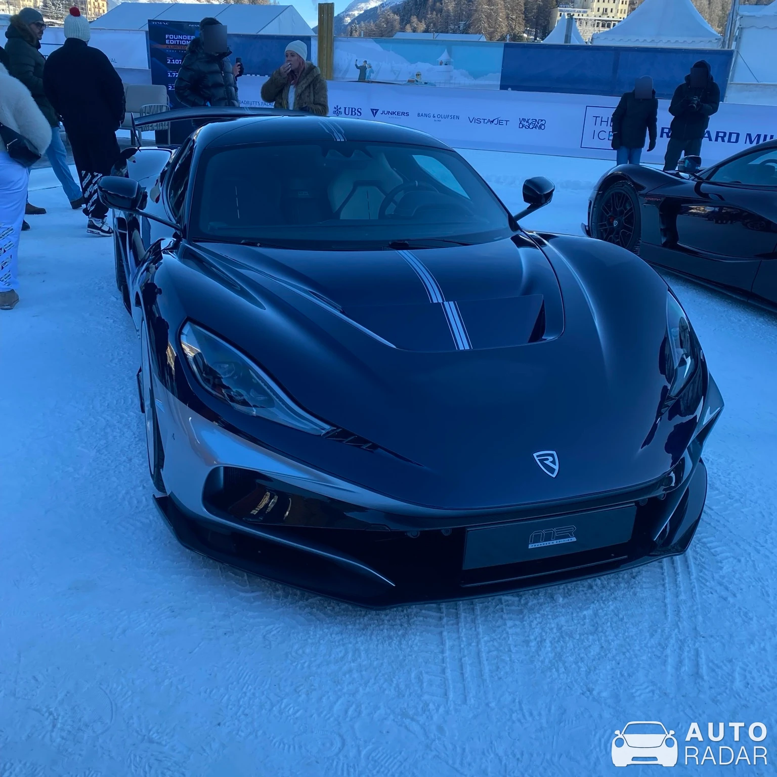 Rimac Nevera R spotted in Sankt Moritz