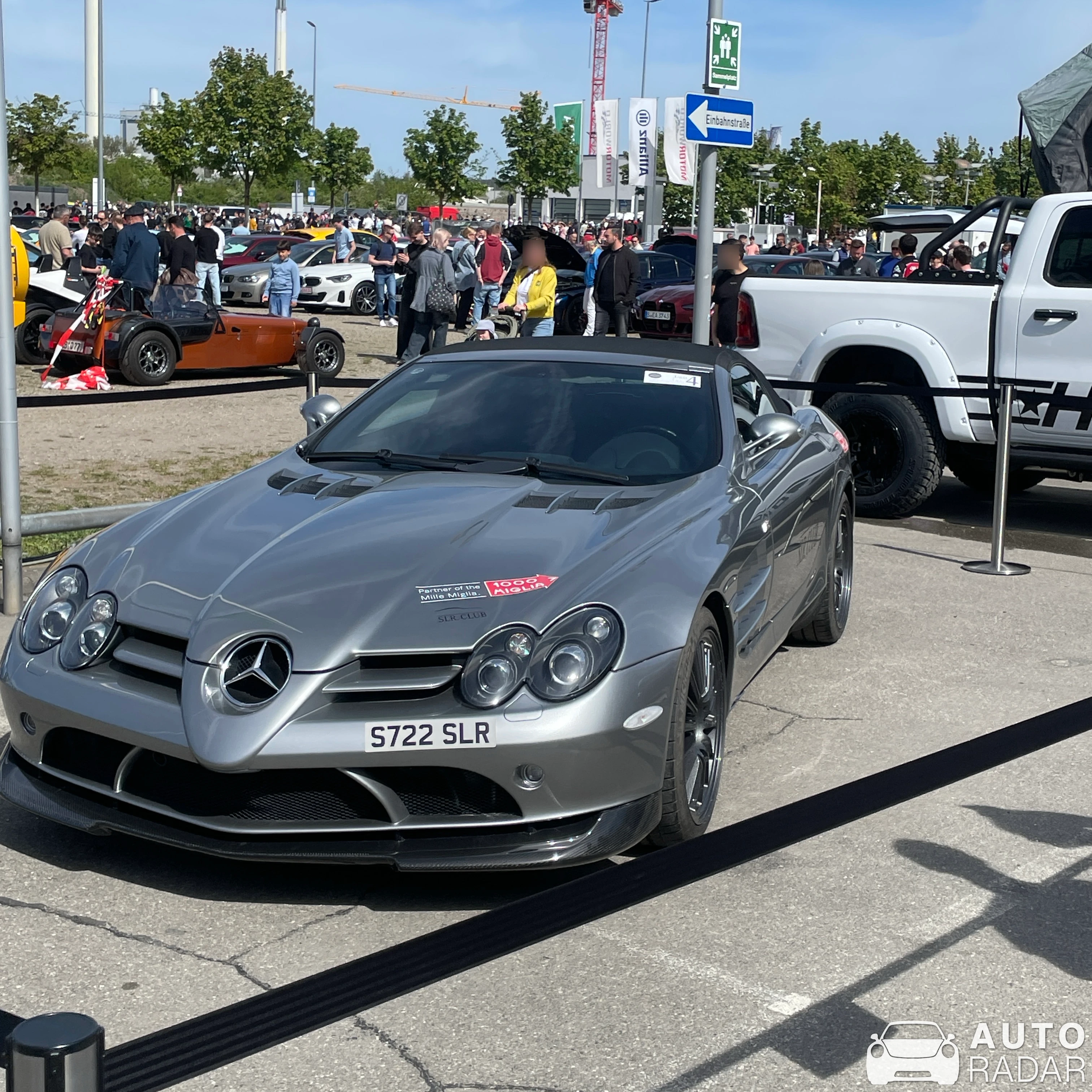 Mercedes-Benz SLR McLaren Roadster 722 S spotted in Böblingen