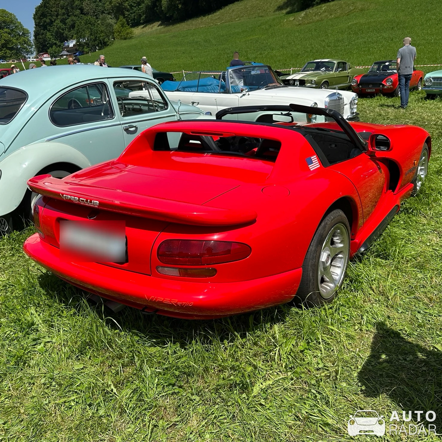 Dodge Viper RT/10 spotted in Dürnten
