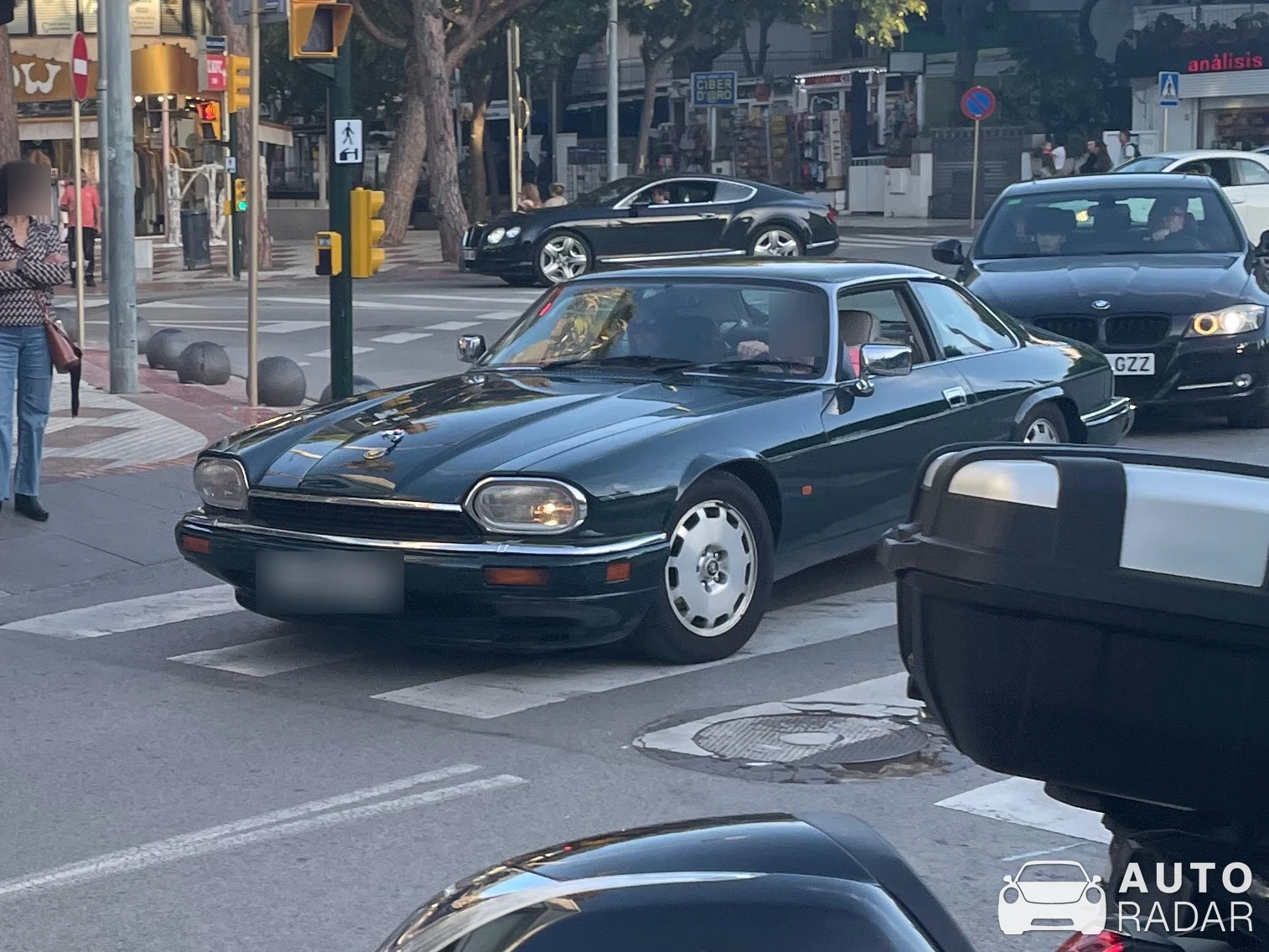 Jaguar XKR spotted in Platja d'Aro, España