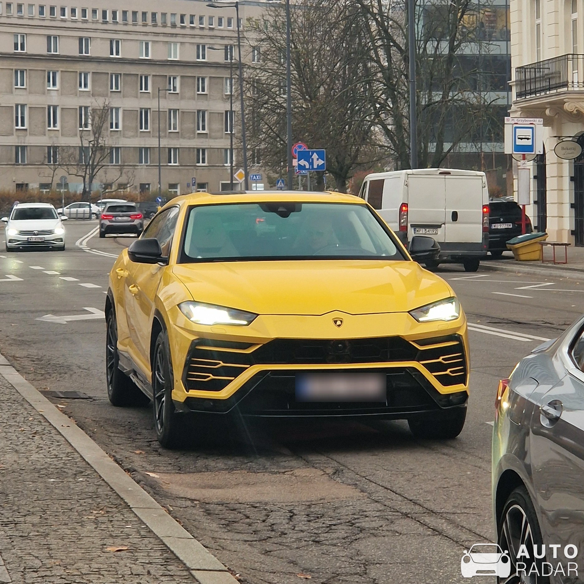 Lamborghini Urus spotted in Królewska Wola, Polska