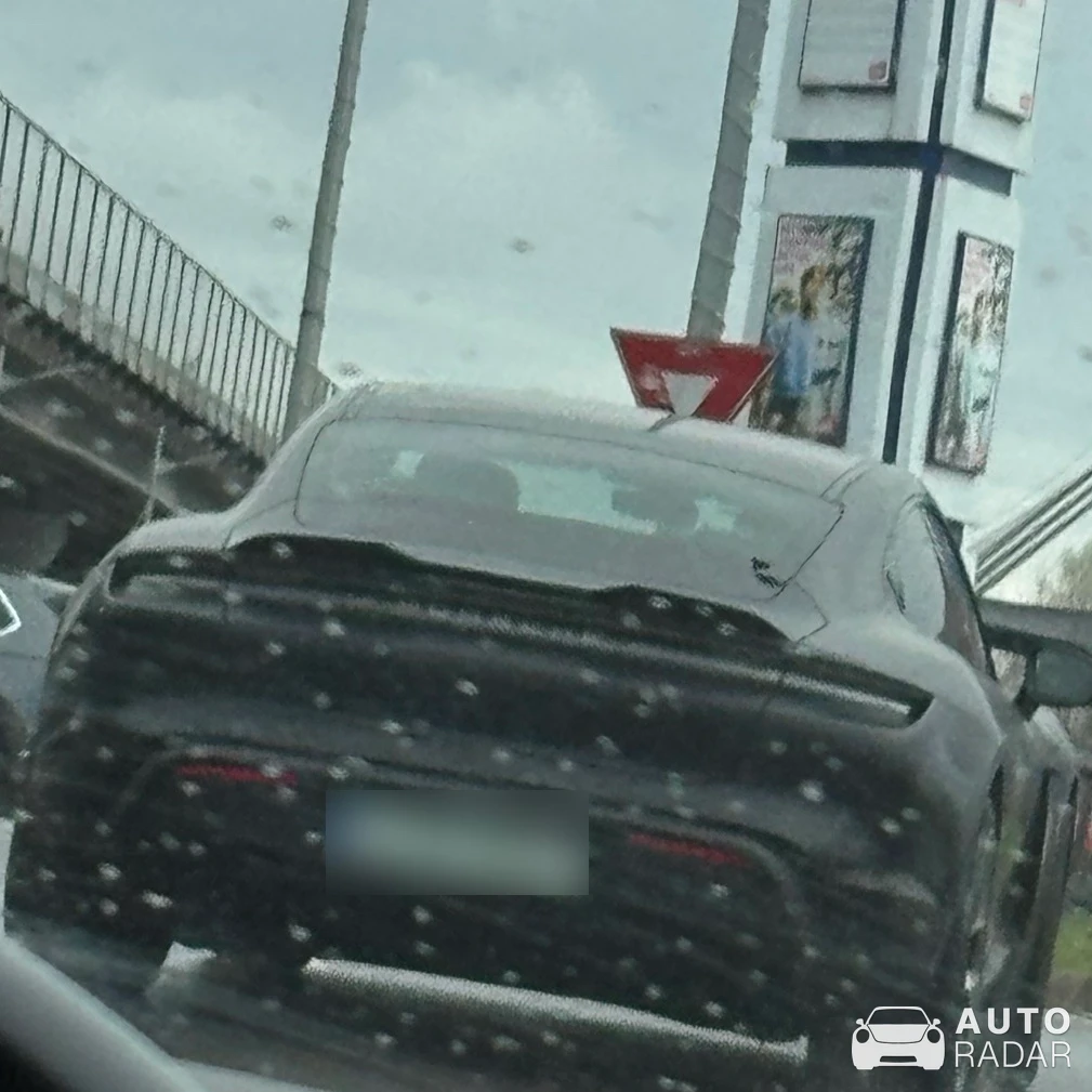 Porsche Taycan spotted in Pitești