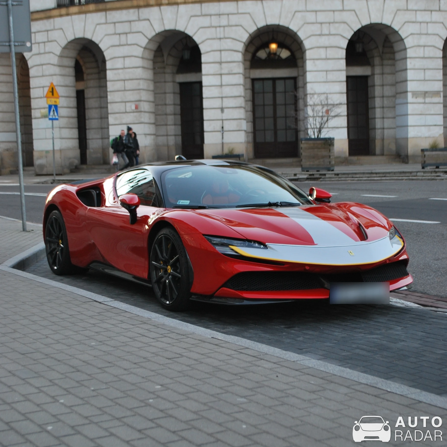 Ferrari SF90 Stradale Assetto Fiorano Novitec Rosso spotted in Warszawa, Poland