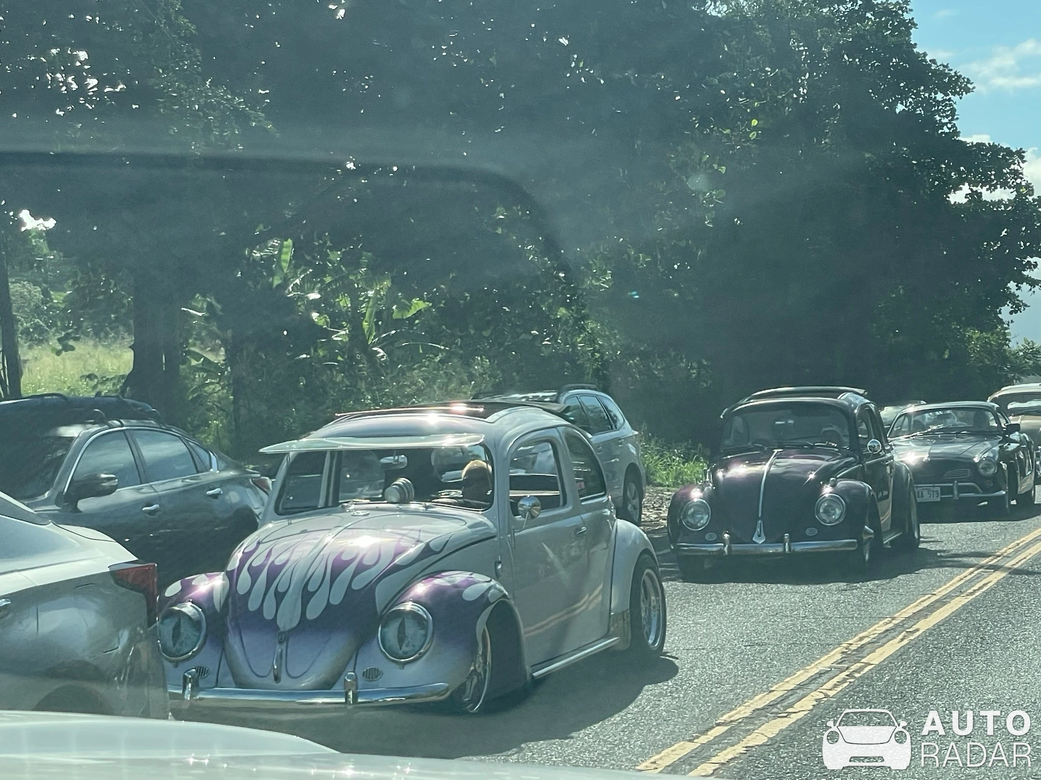 Volkswagen Super Beetle Convertible spotted in Haleiwa