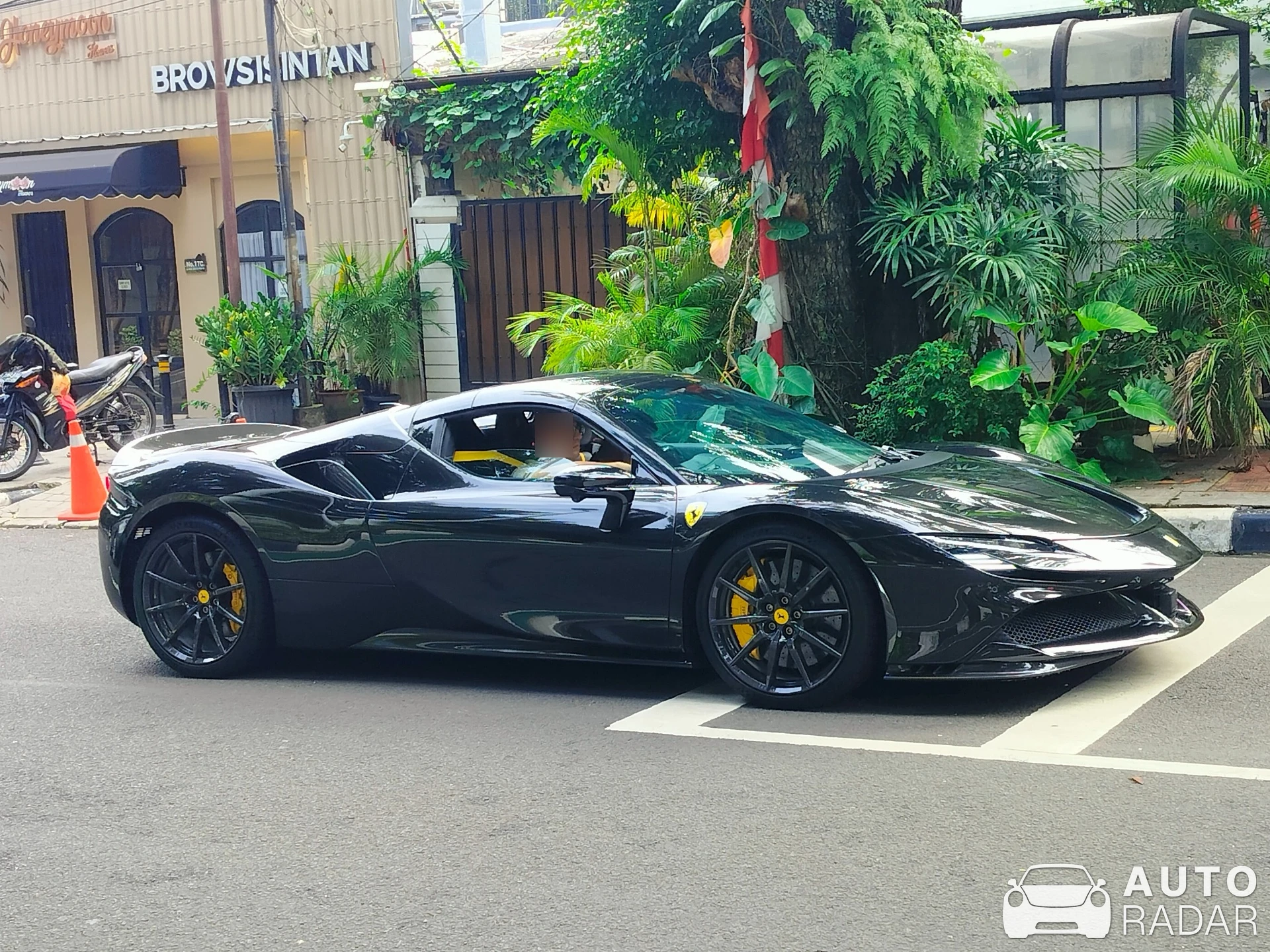 Ferrari SF90 Spider spotted in Kota Jakarta Selatan, Indonesia