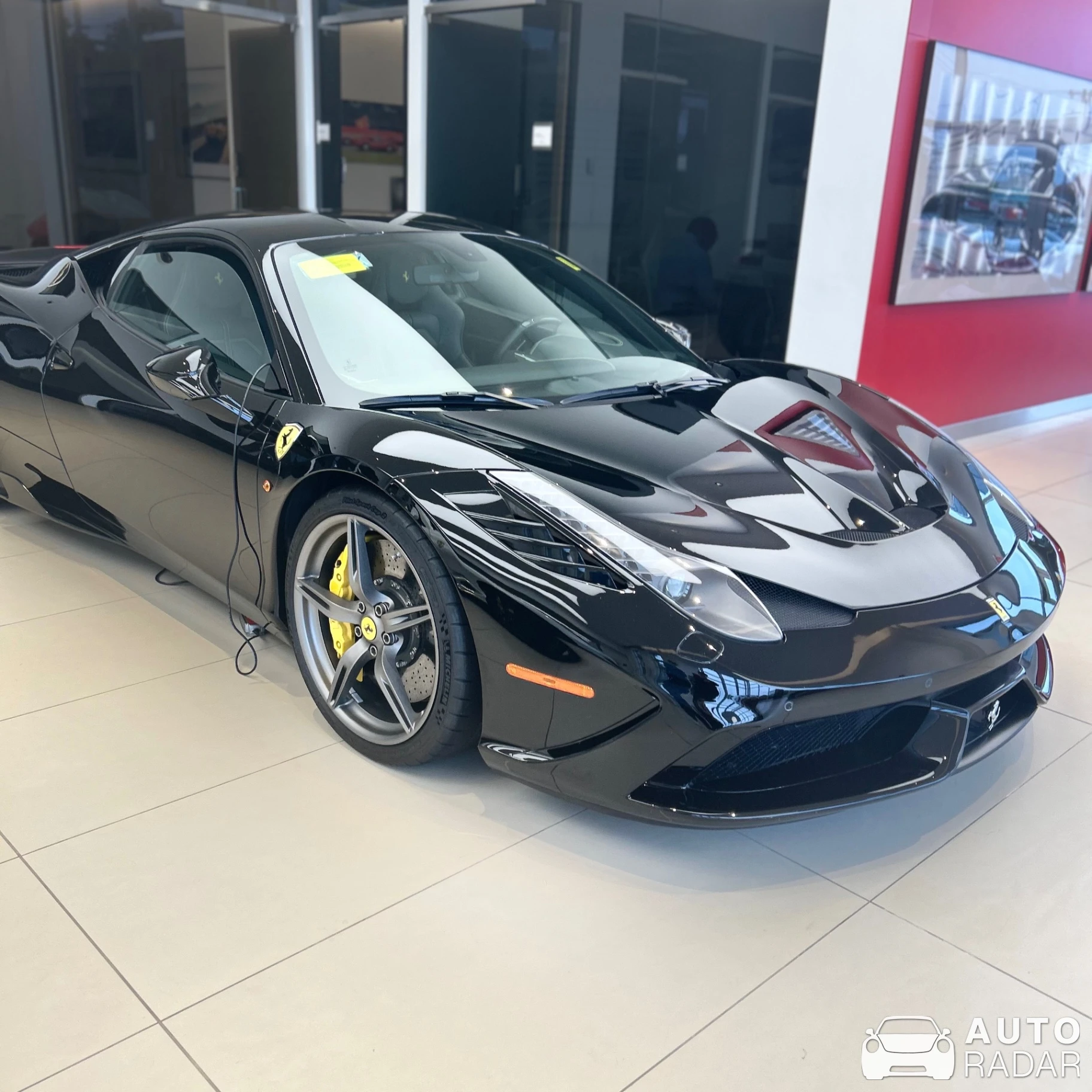 Ferrari 458 Speciale spotted in Norwood, United States