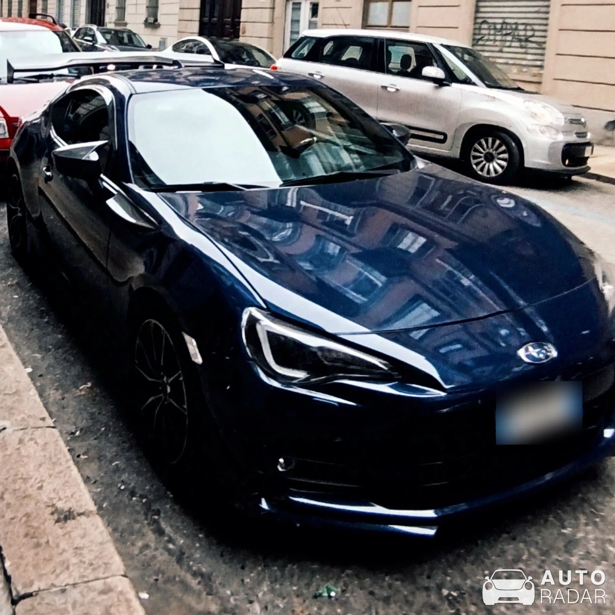 Subaru BRZ spotted in Torino, Italy