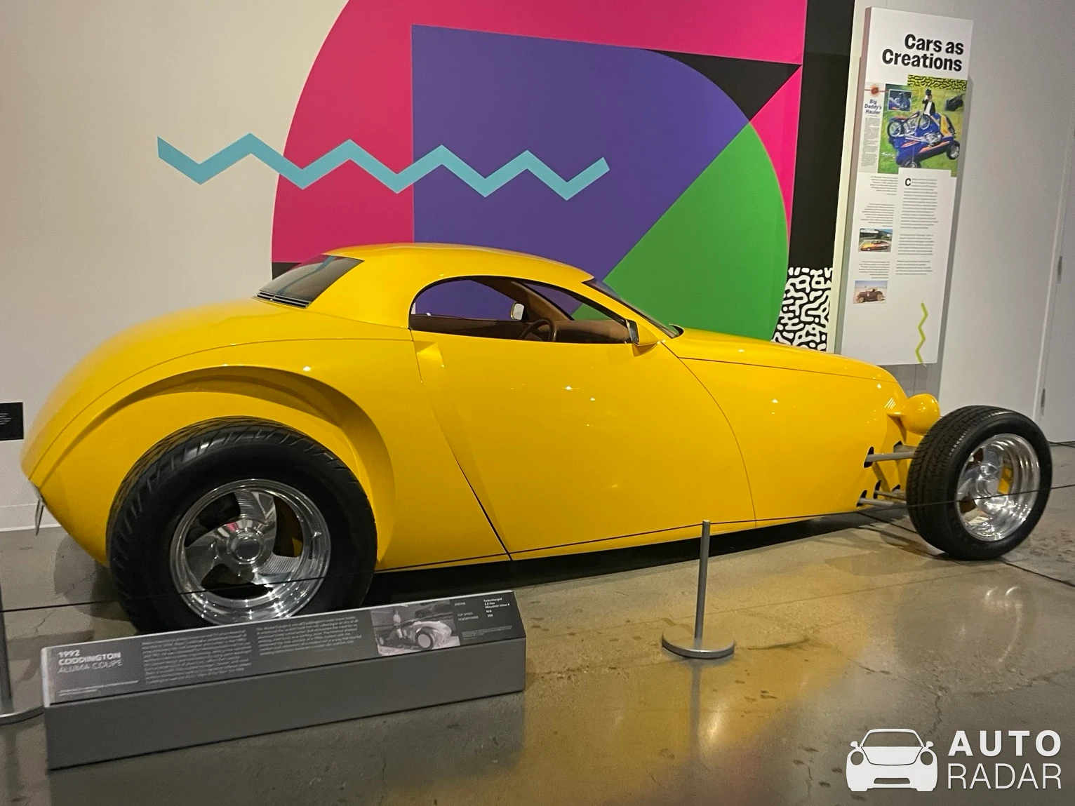 Boyd Coddington Aluma Coupe spotted in Los Angeles
