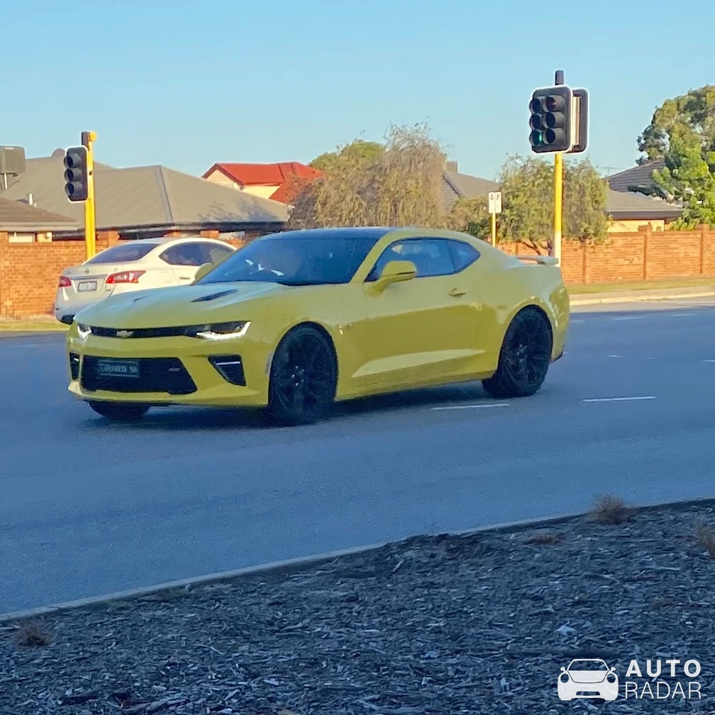 Chevrolet Camaro SS spotted in Lathlain, Australia
