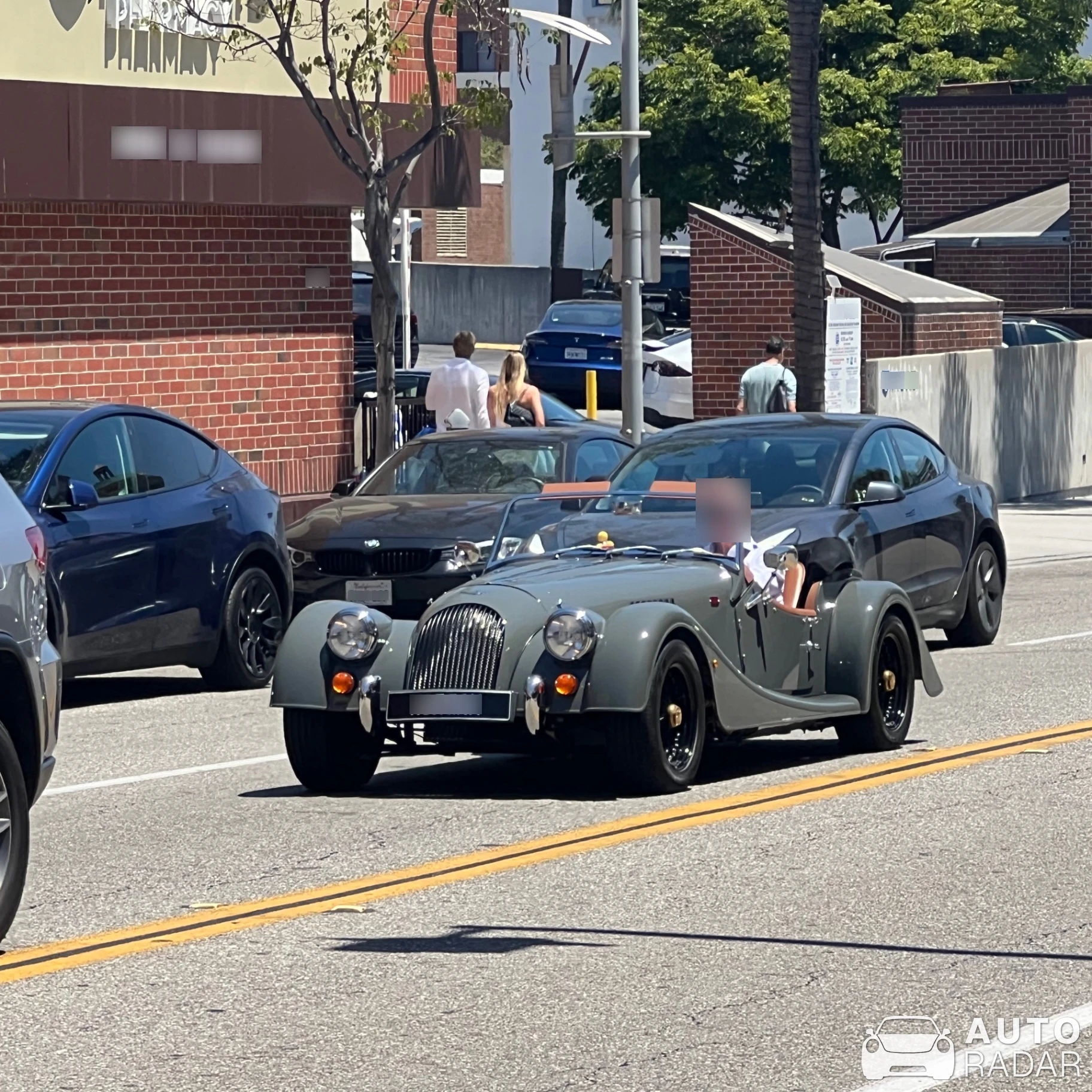 Morgan Aeromax Roadster spotted in Beverly Hills