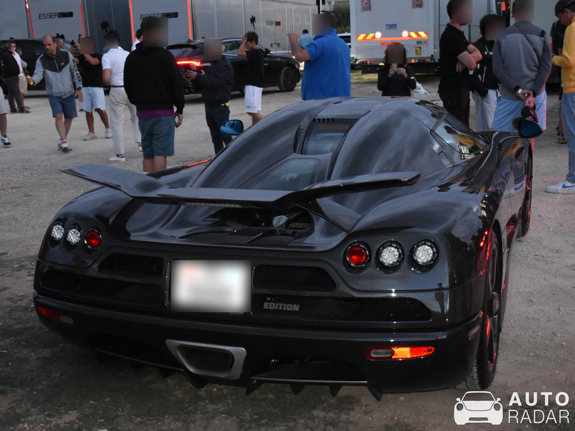 Koenigsegg CCX Edition spotted in Savelletri
