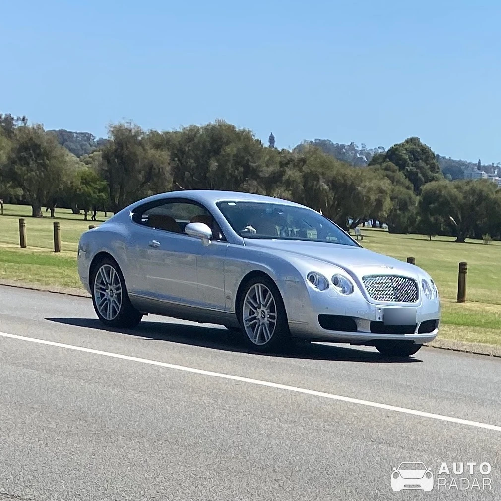 Bentley Continental spotted in South Perth, Australia