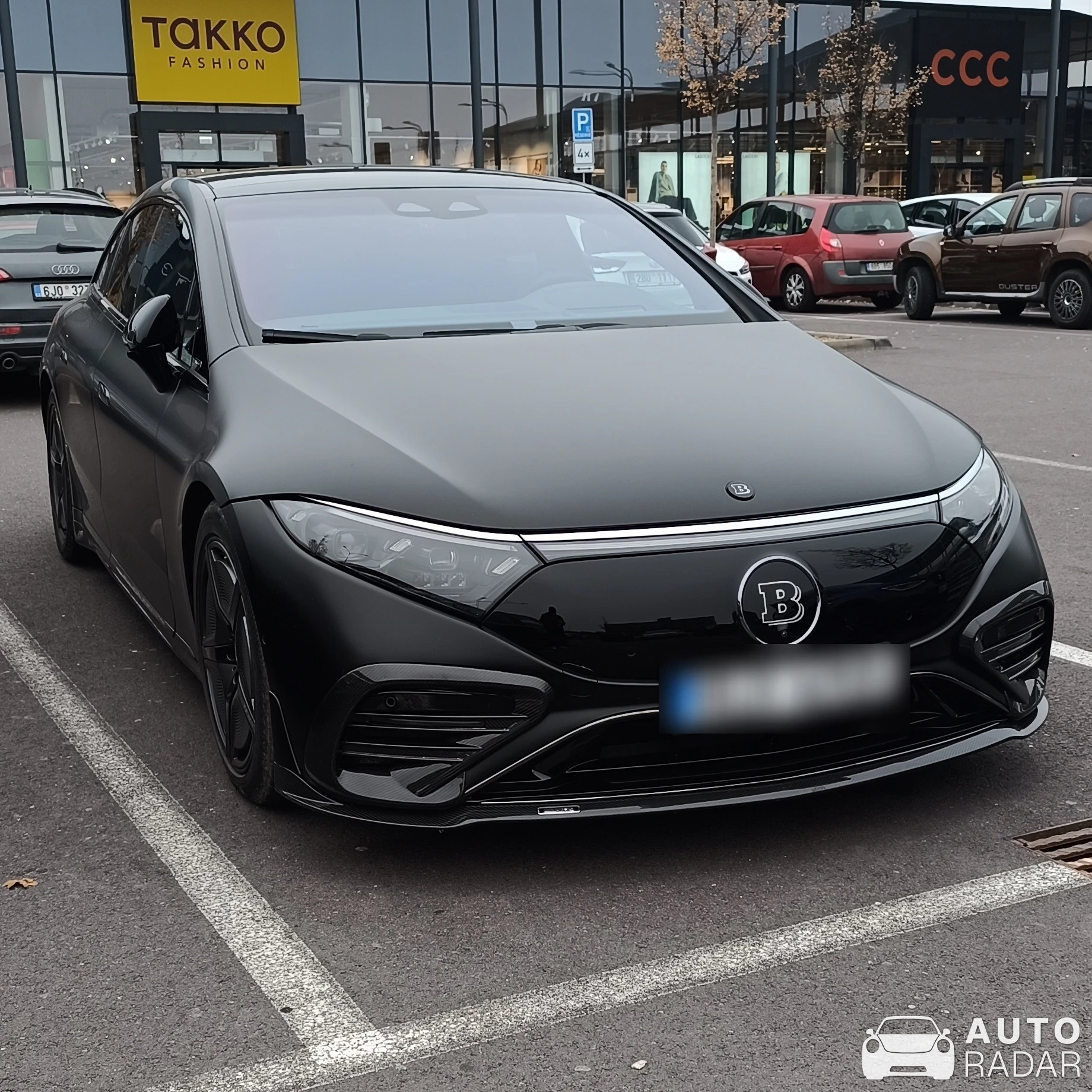 Mercedes-Benz EQC spotted in Okres Znojmo, Czechia
