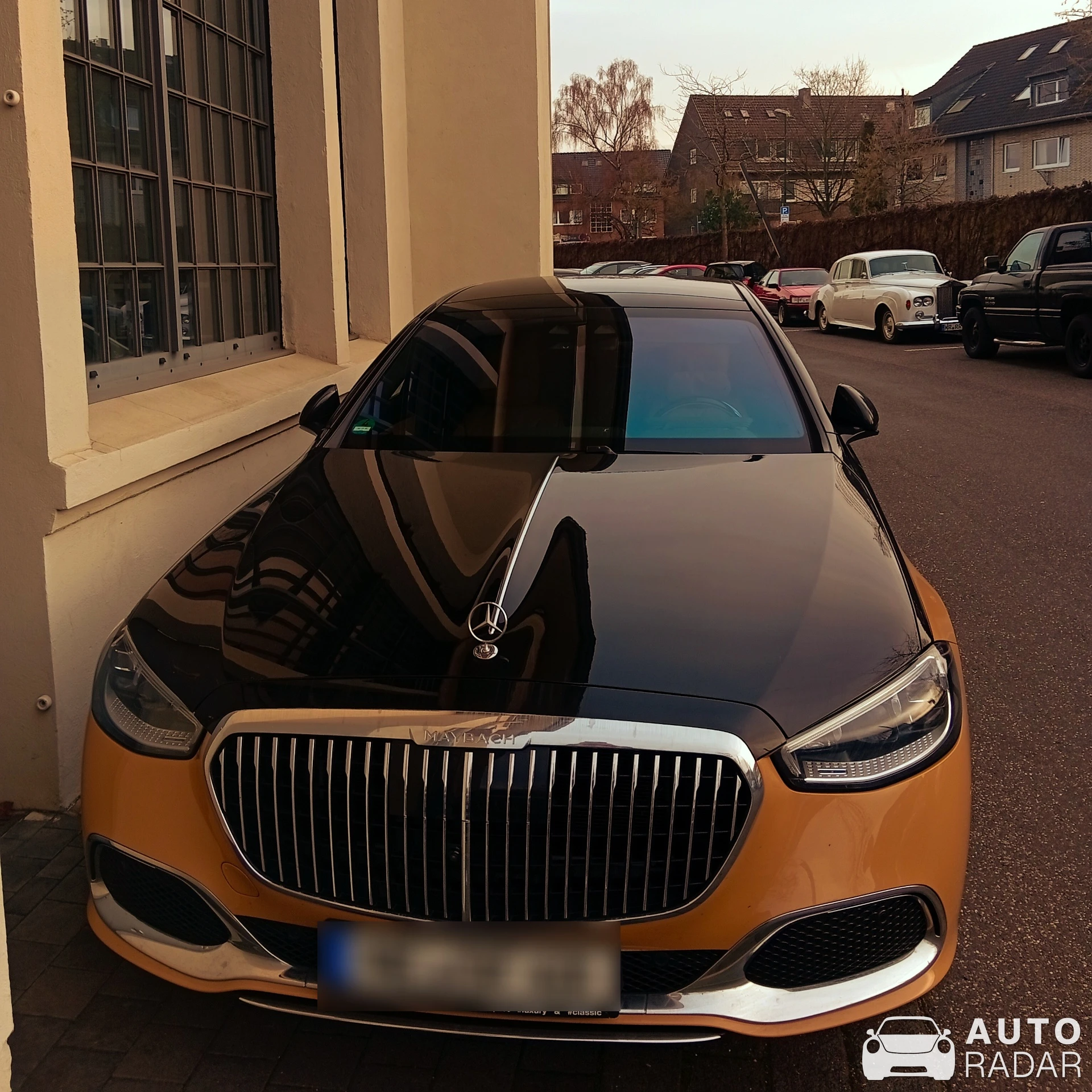 Mercedes-Maybach S 680 X Virgil Abloh spotted in Düsseldorf, Germany