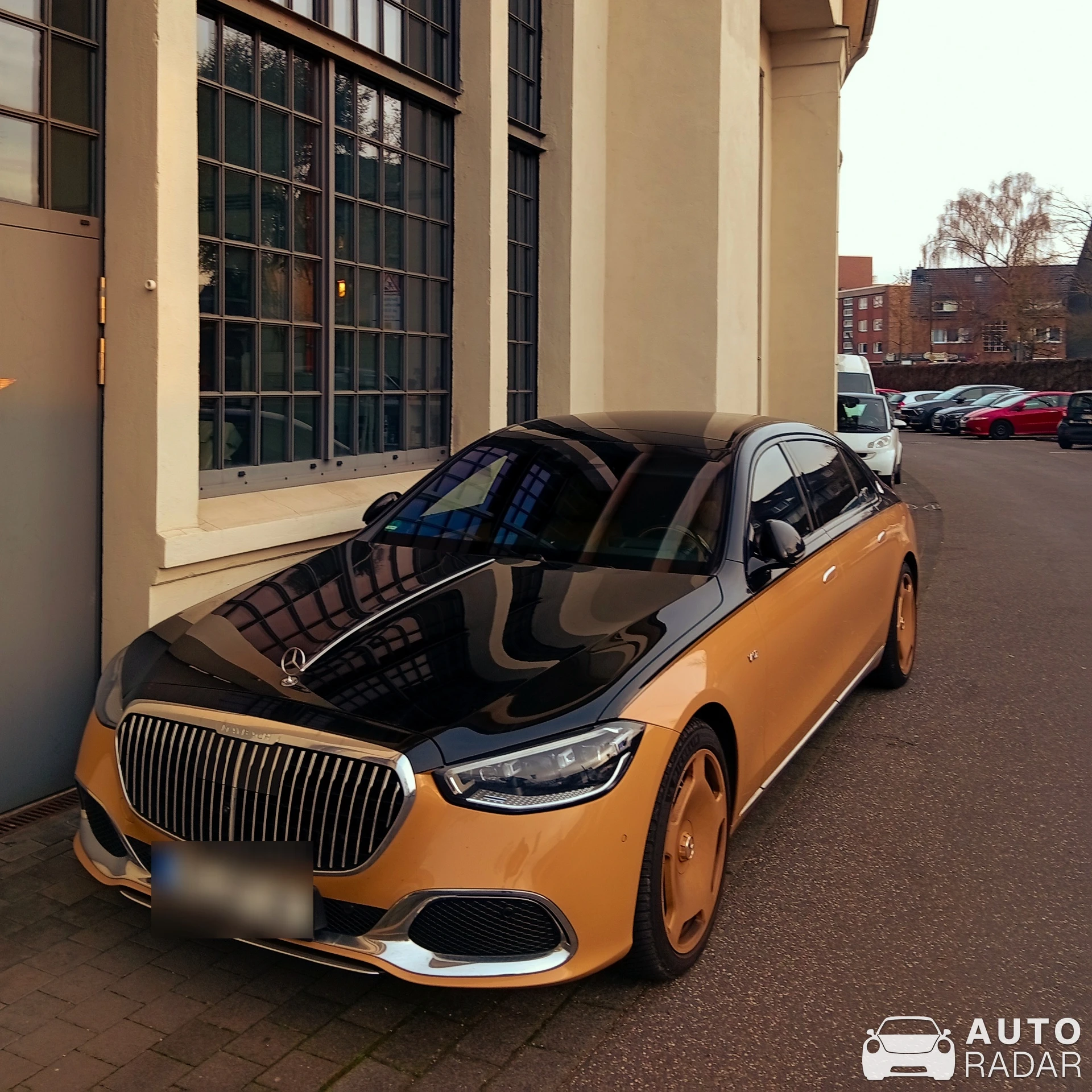 Mercedes-Maybach S 680 X Virgil Abloh spotted in Düsseldorf