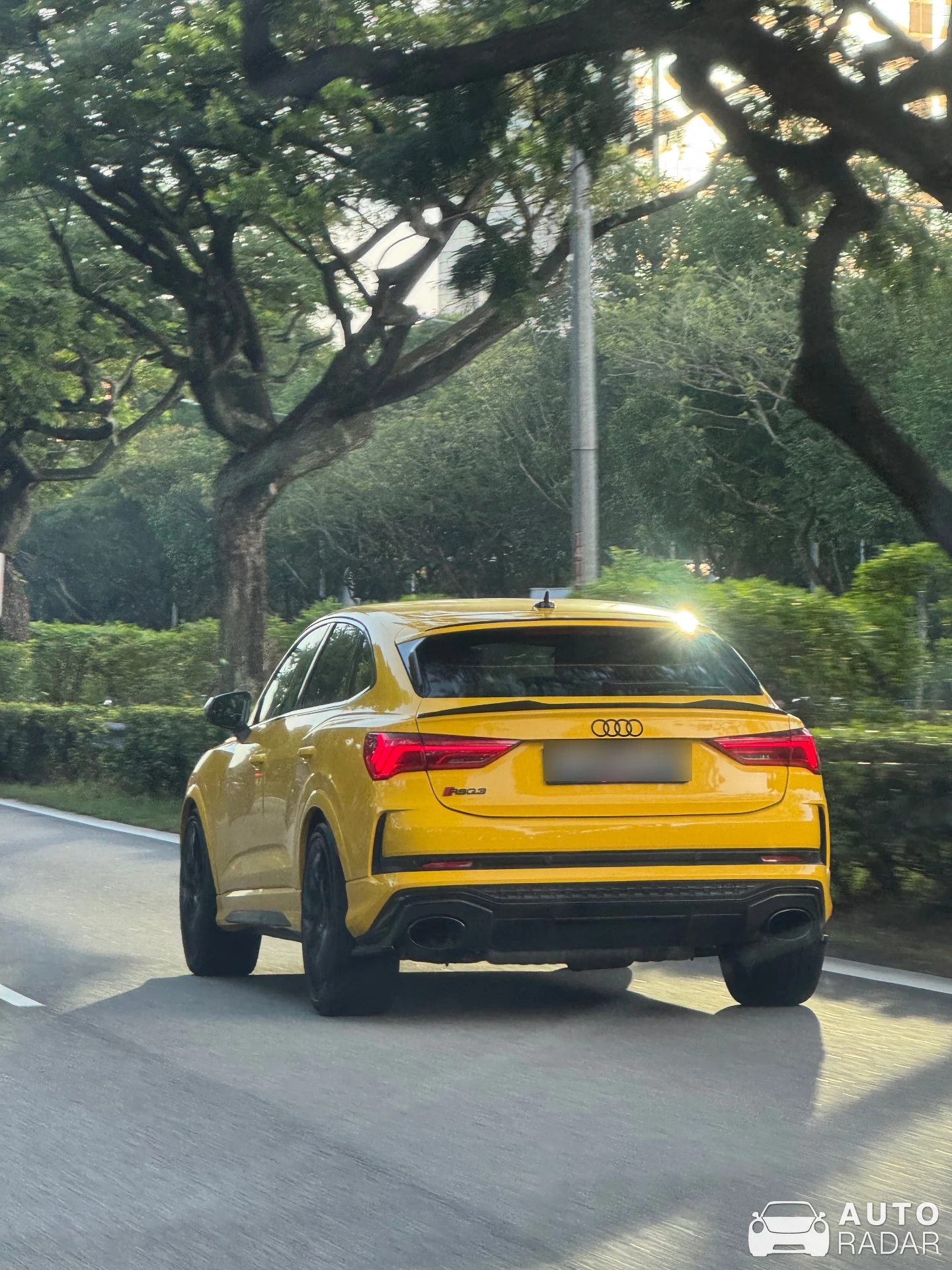 Audi RS Q3 Sportback 2020 spotted in Singapore