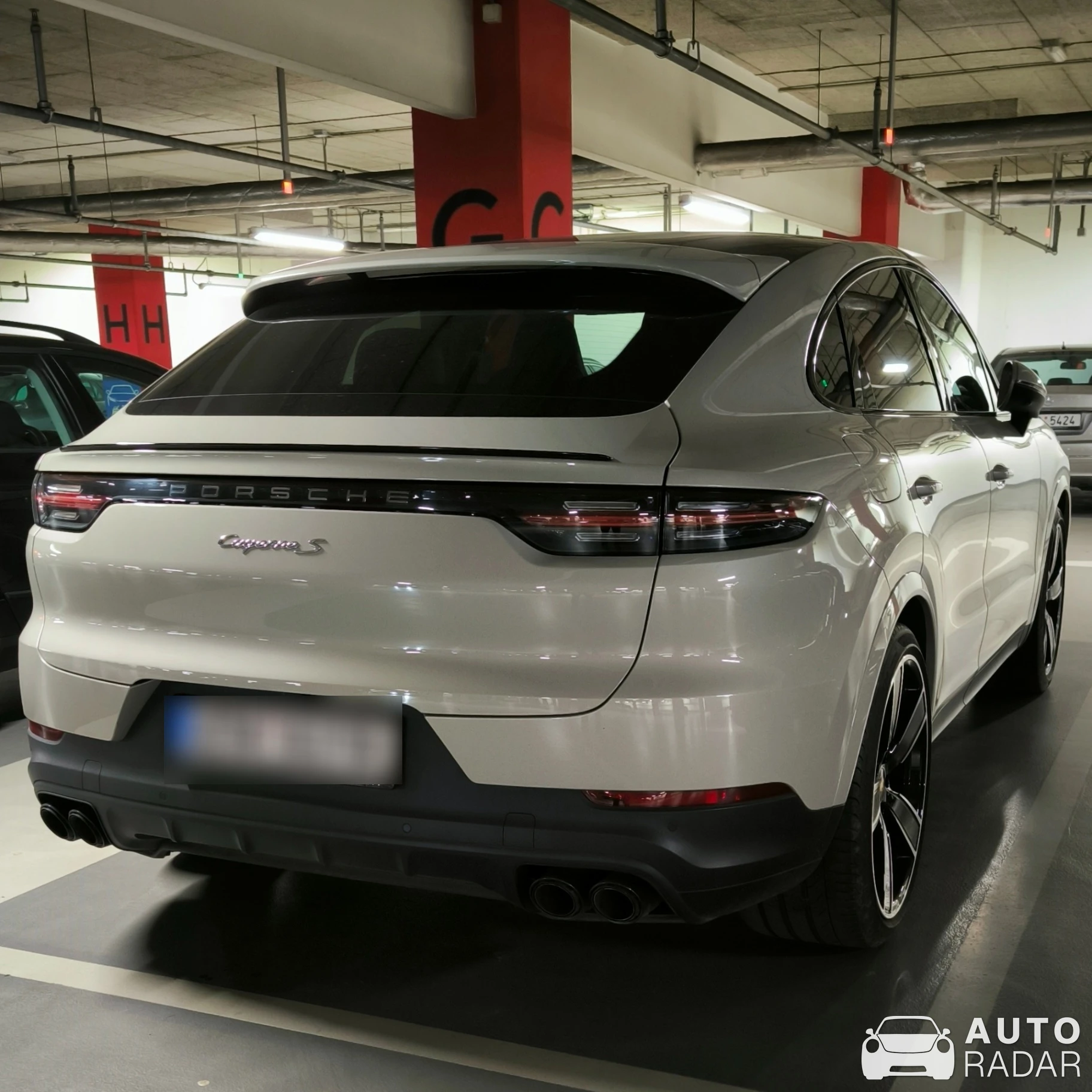Porsche Cayenne Coupé S spotted in Moravská Ostrava a Přívoz, Czechia