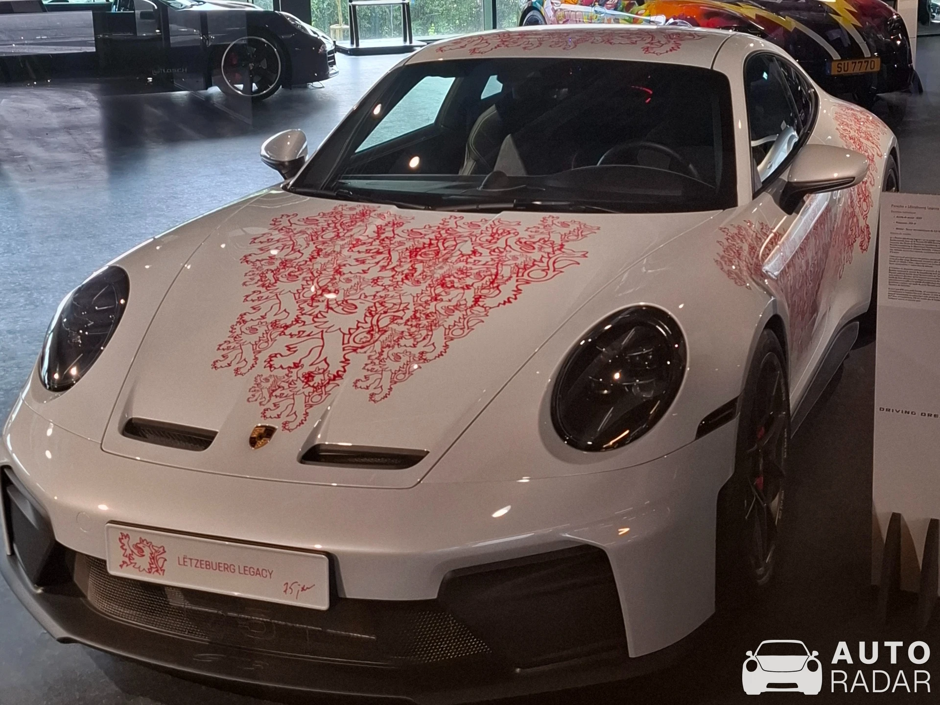 Porsche 992 GT3 Touring MkII Lëtzebuerg Legacy spotted in Wickrange