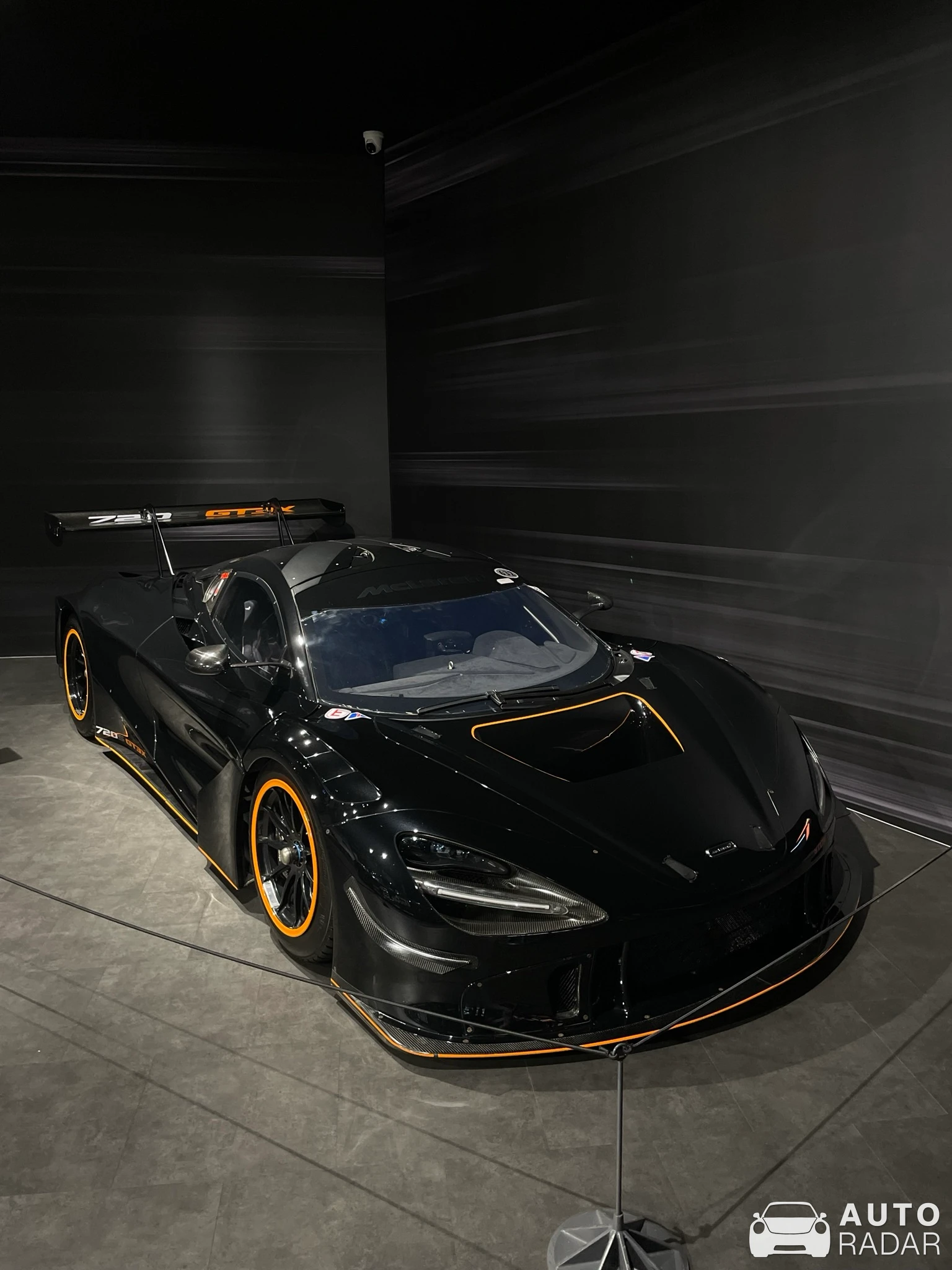 McLaren 720S GT3X spotted in Le Mans, France
