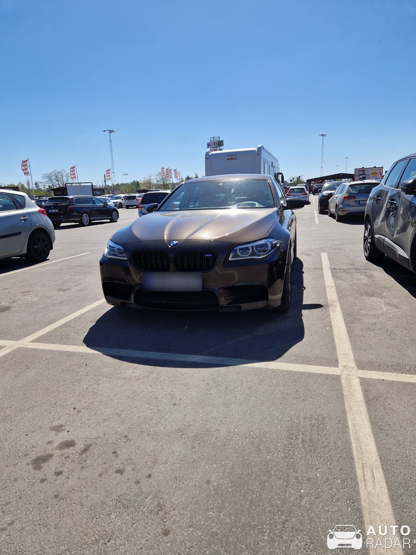BMW M5 F10 spotted in Västerås