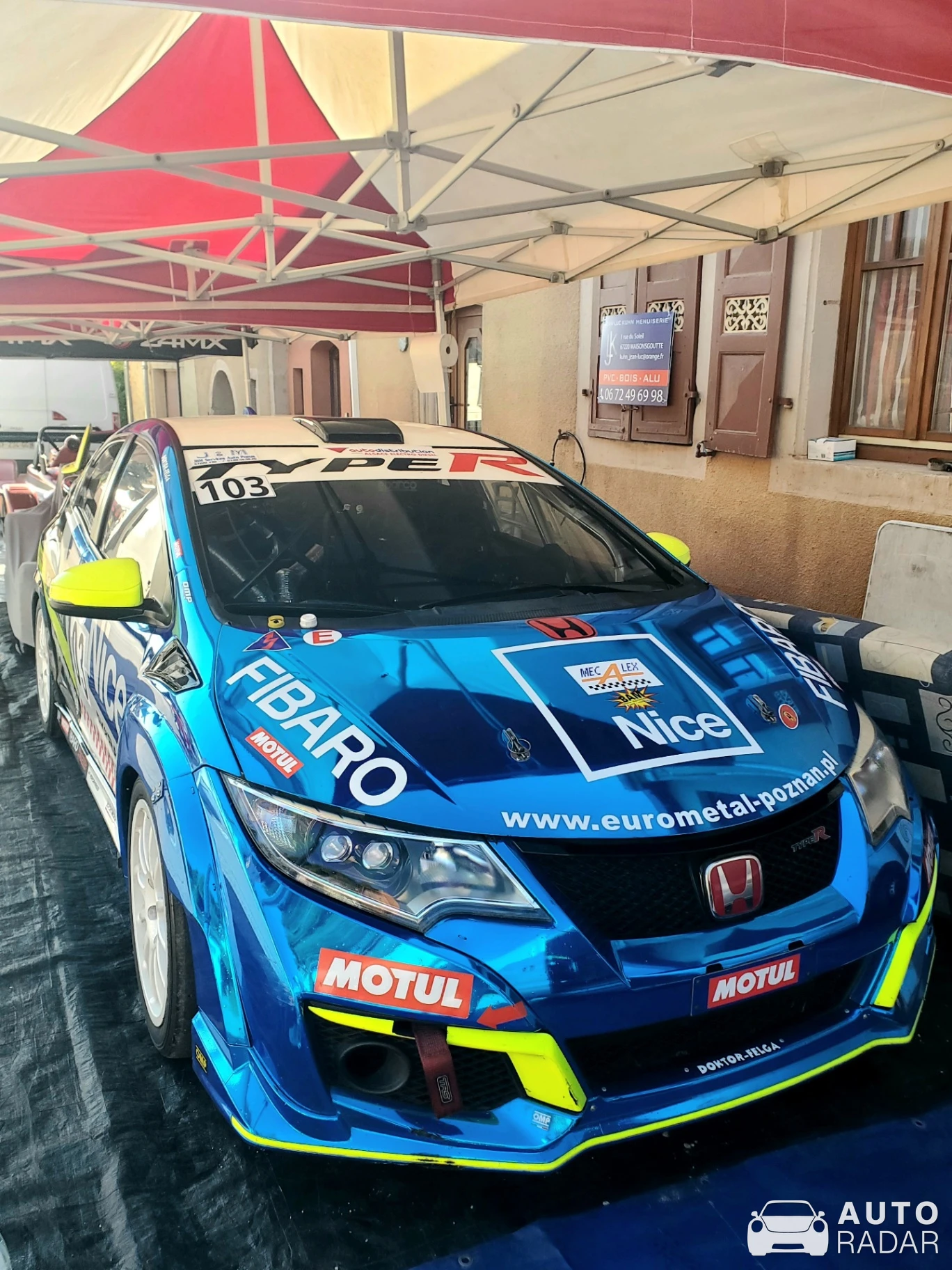 Honda Civic TC Cup spotted in Steige