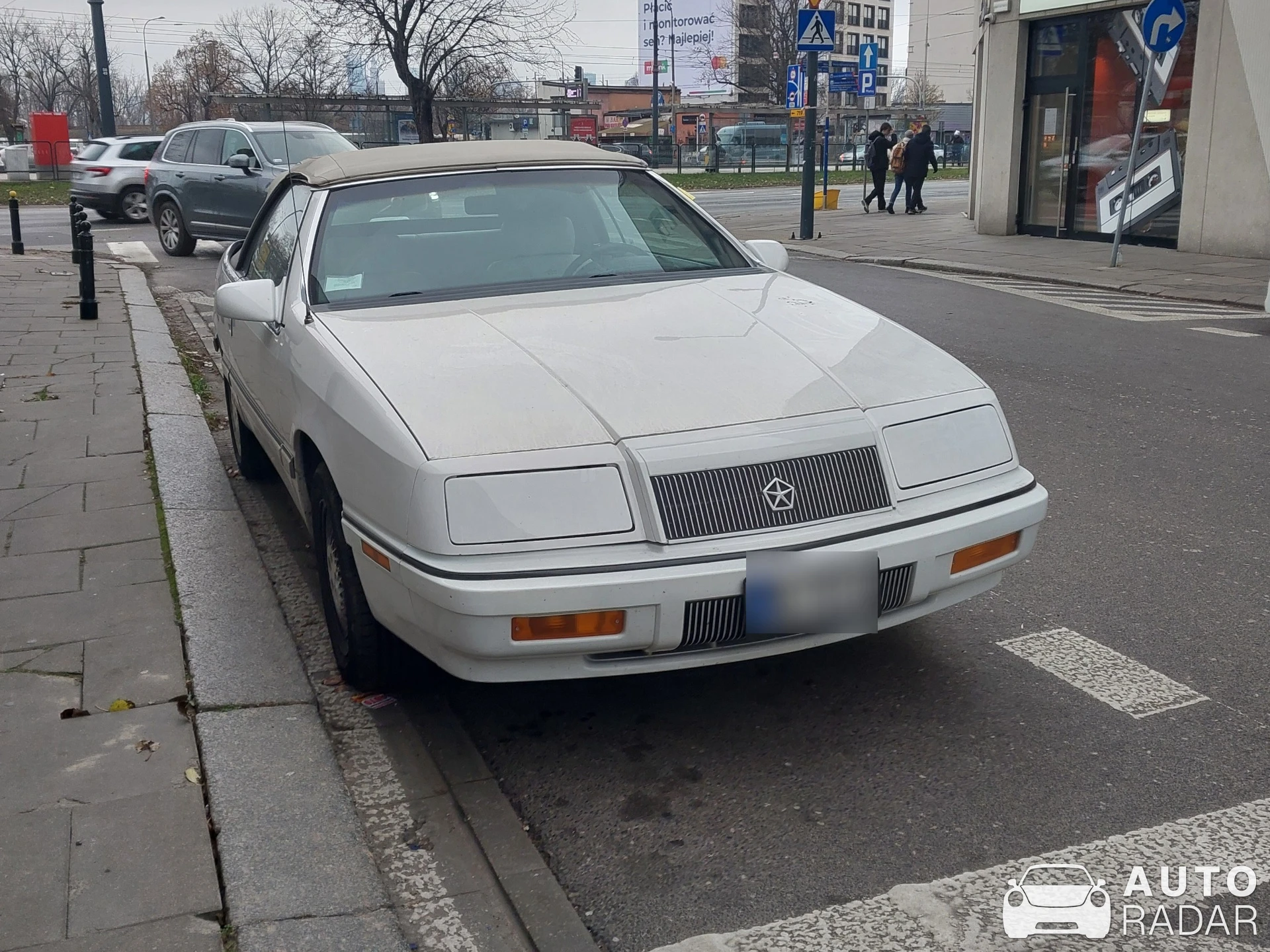 Chrysler LeBaron GTC Cabriolet spotted in Warszawa, Poland