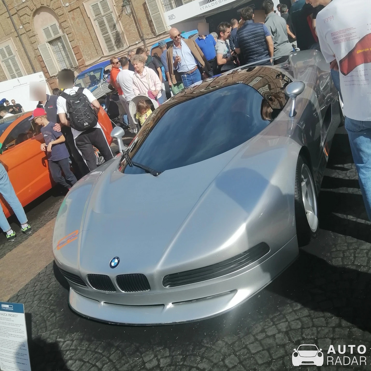 Italdesign Nazca C2 spotted in Torino
