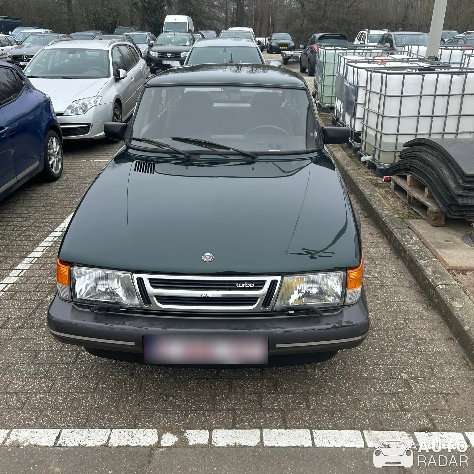 Saab 9000 Turbo spotted in Mechelen