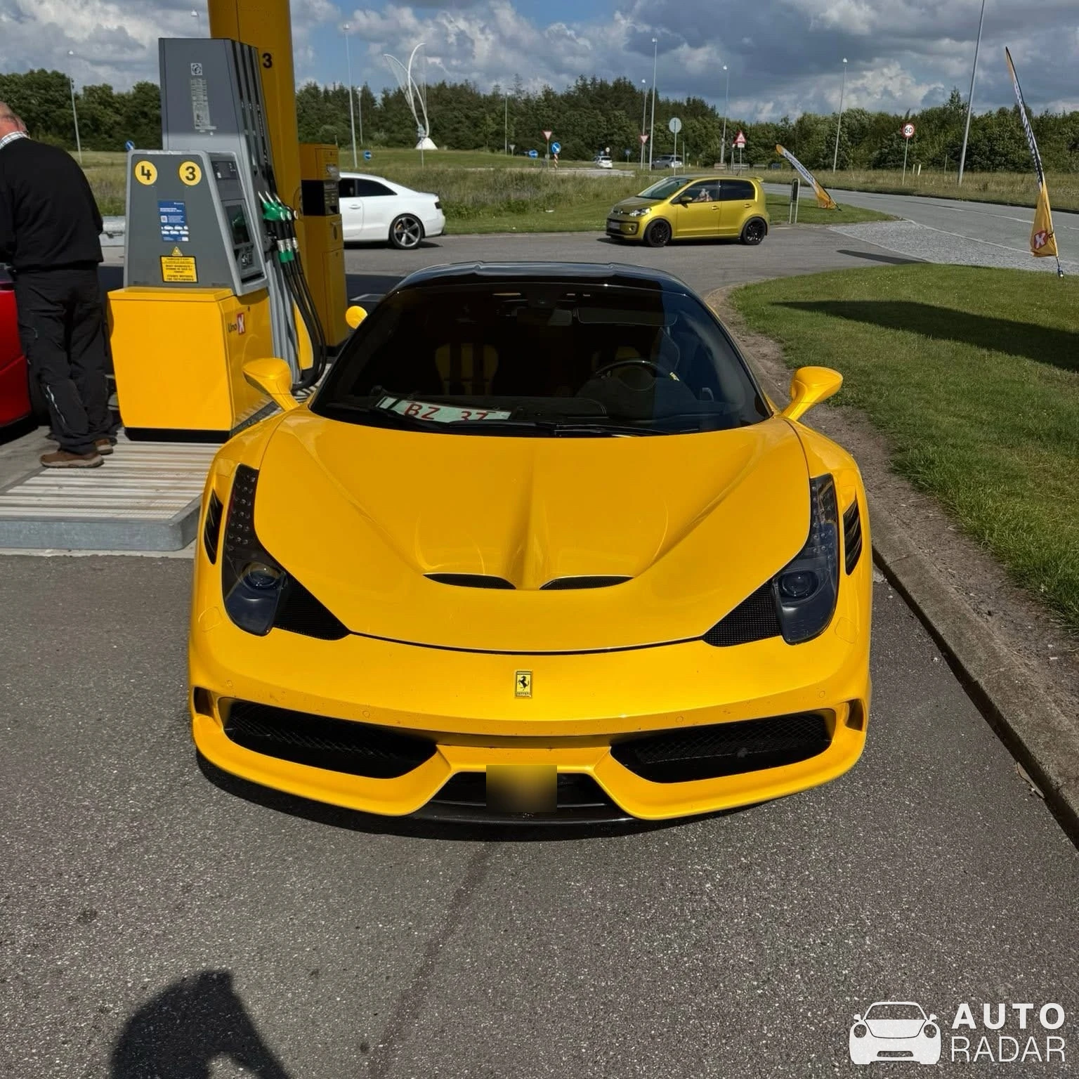 Ferrari 458 Spider Novitec Rosso spotted in Hals