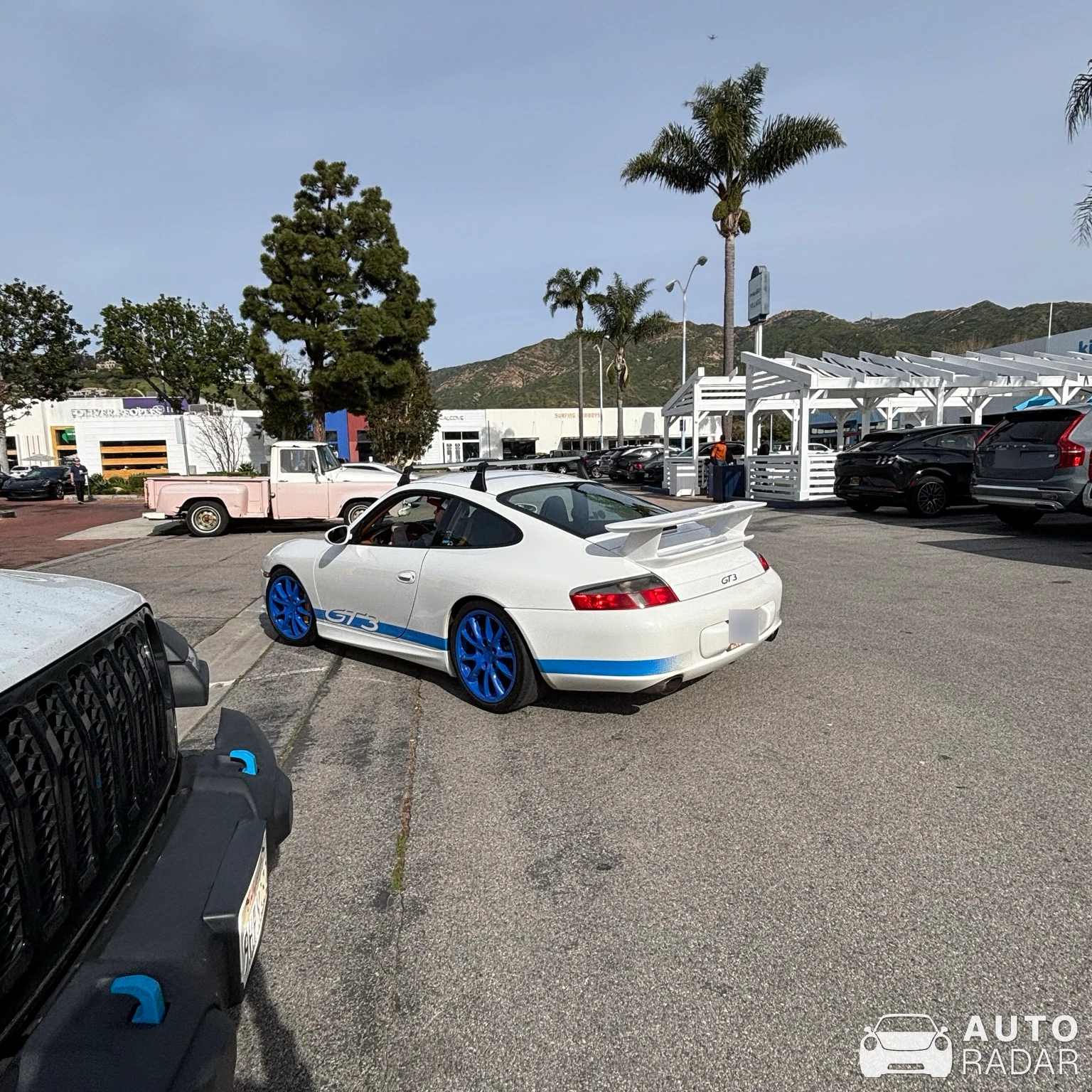 Porsche 996 GT3 spotted in Malibu, United States