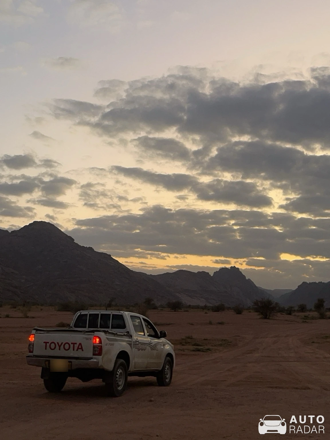 Toyota GR DKR Hilux EVO T1U spotted in Jeddah