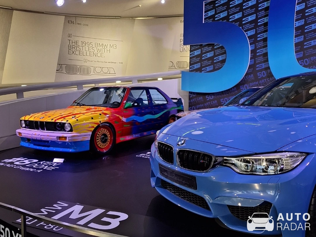 BMW M3 E30 Art Car spotted in München, Germany
