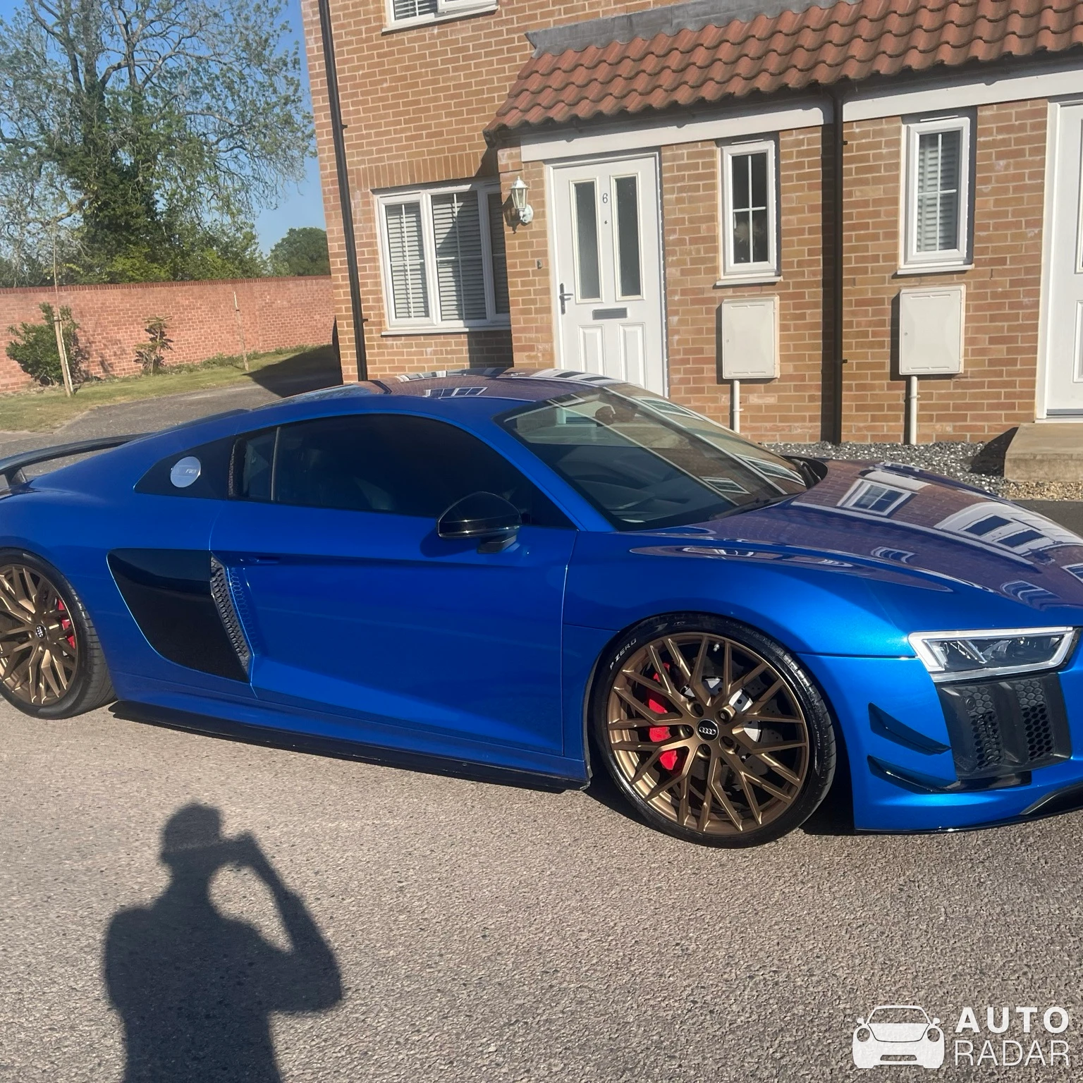 Audi R8 Type 4S spotted in Pulham Saint Mary
