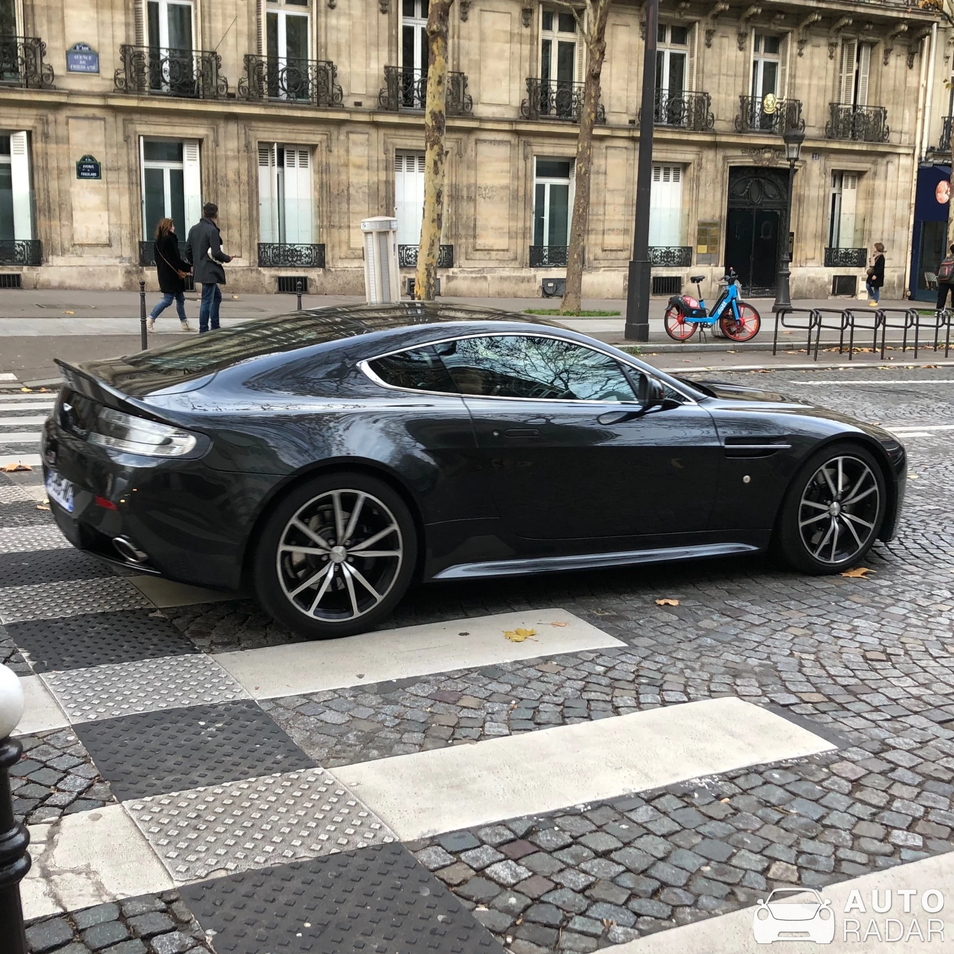 Aston Martin V8 Vantage S spotted in Paris, France
