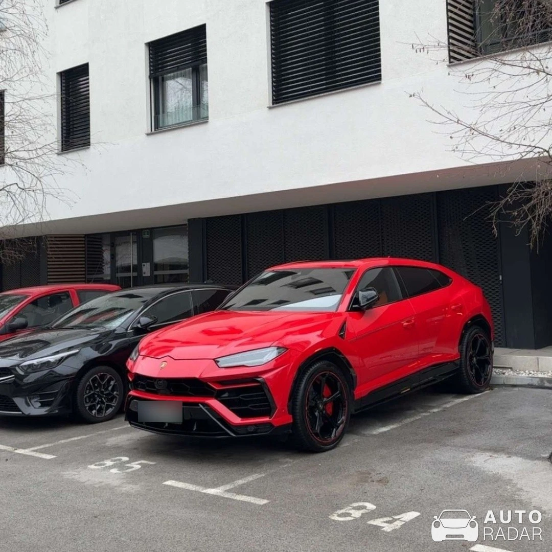 Lamborghini Urus spotted in Ljubljana, Slovenia