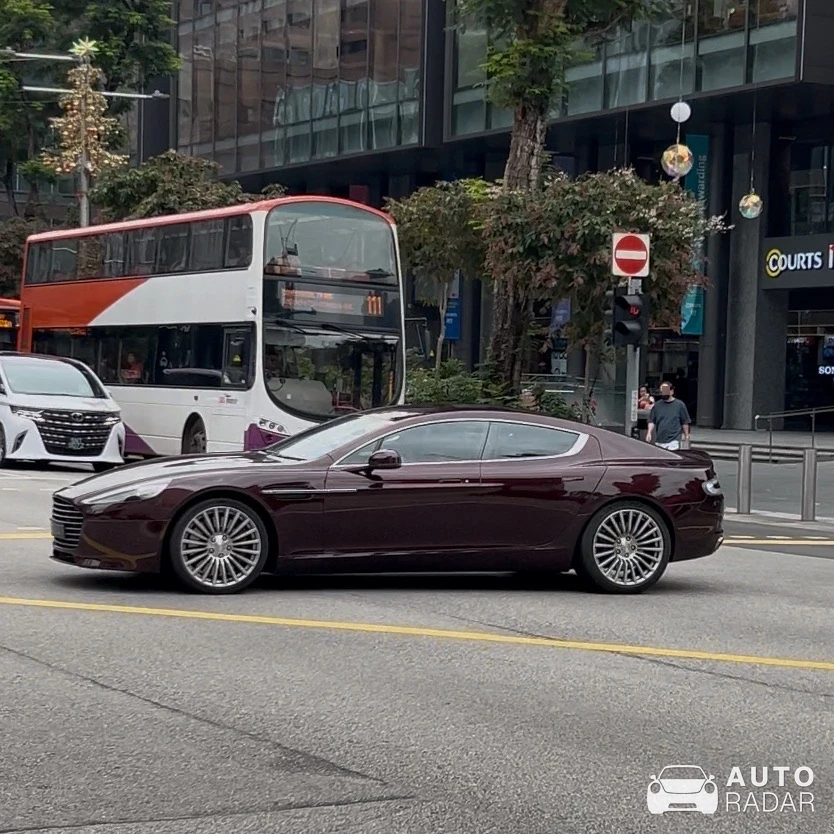 Aston Martin Rapide S spotted in Singapore, Singapore
