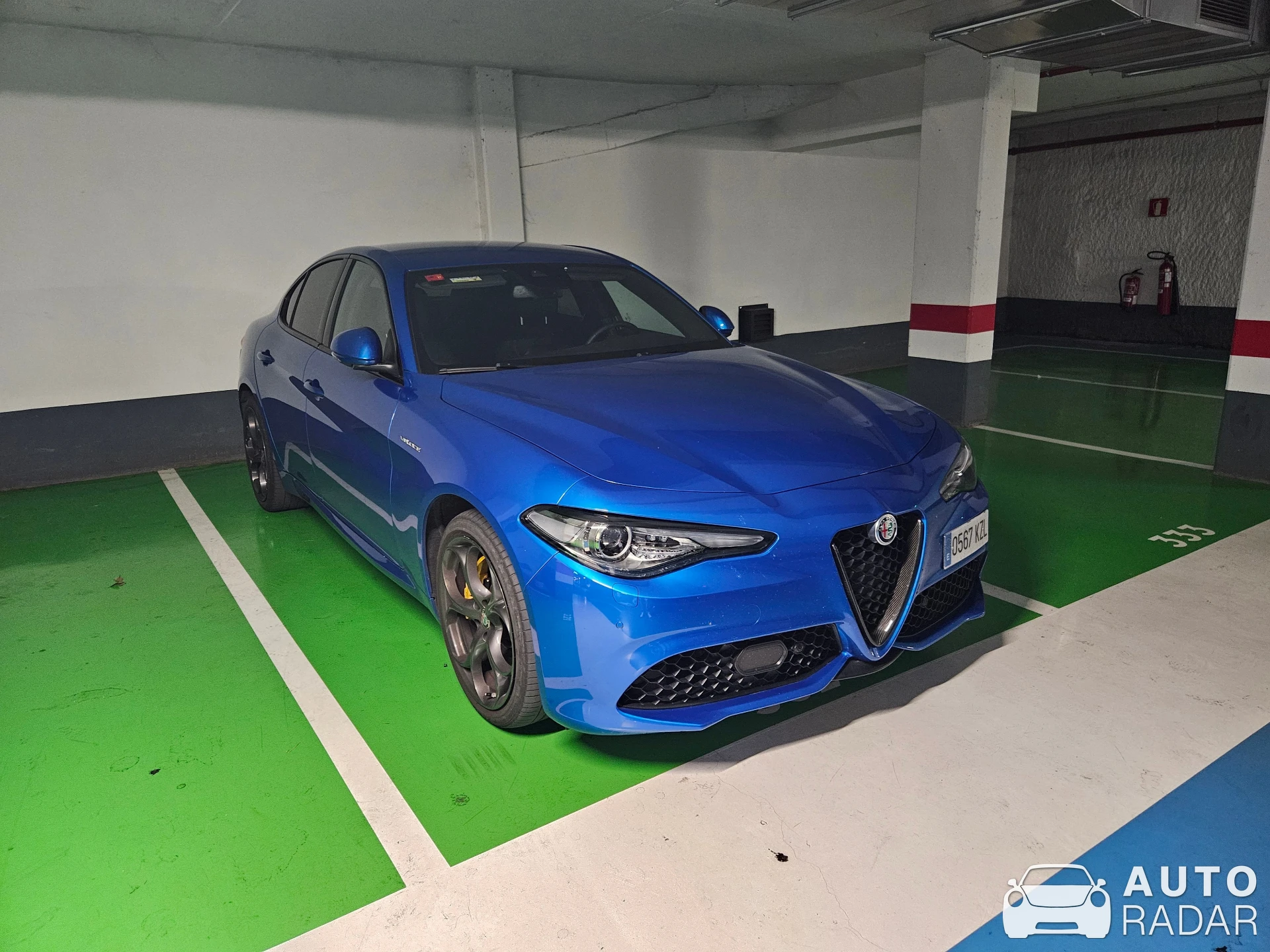 Alfa Romeo Giulia Veloce spotted in Zaragoza