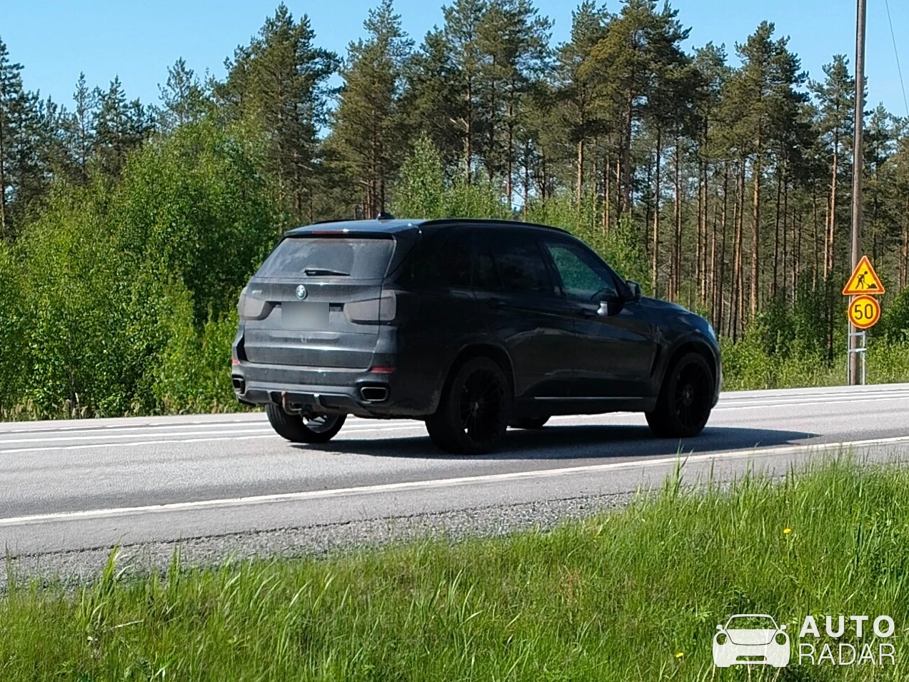 BMW X5 M50d F15 spotted in Leivonmäki