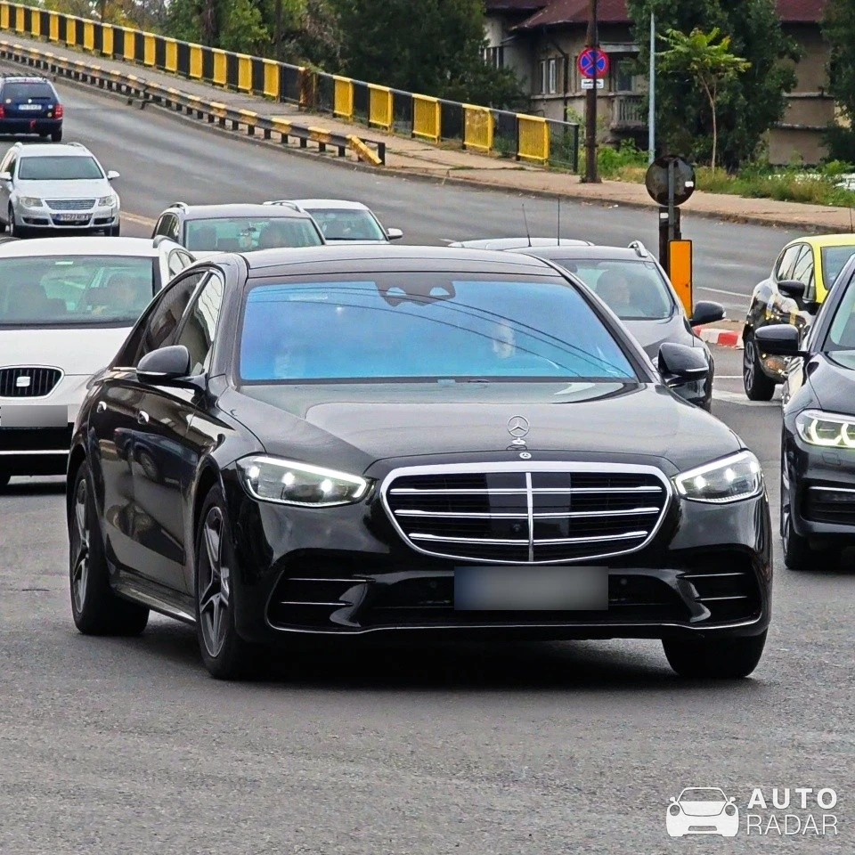 Mercedes-Benz S 500 W223 spotted in Ploiești