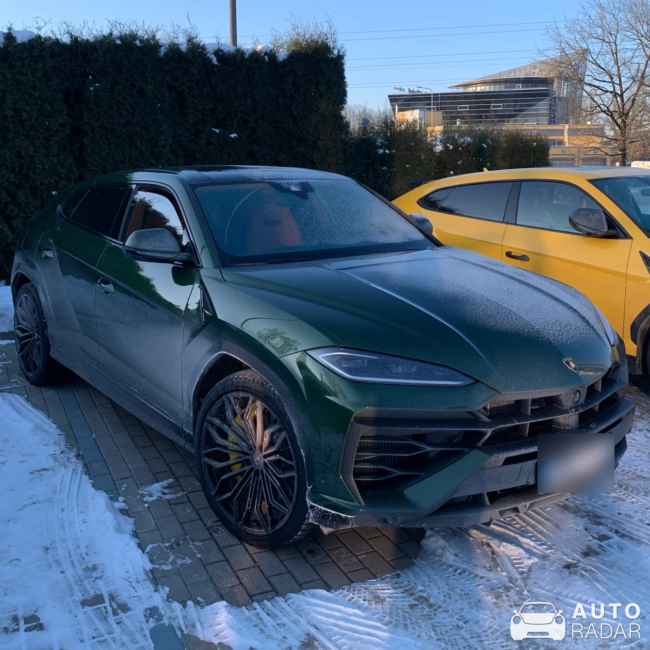 Lamborghini Urus SE spotted in Rīga, Latvia