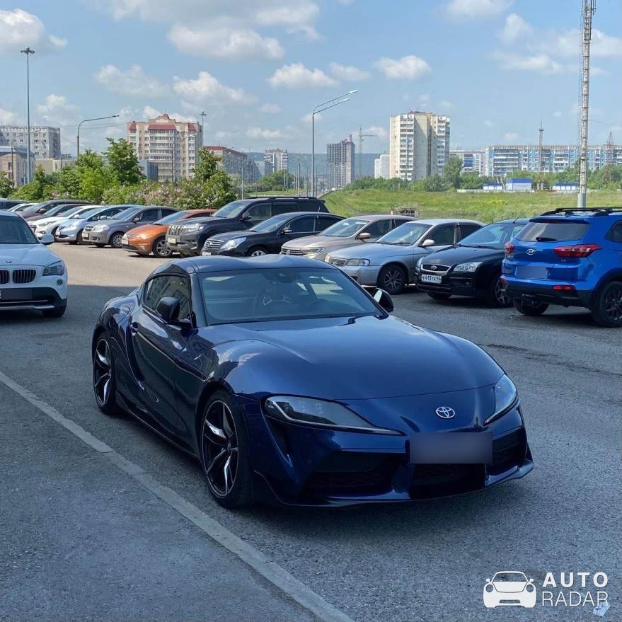 Toyota Supra A90 spotted in Cherkessk, Russia