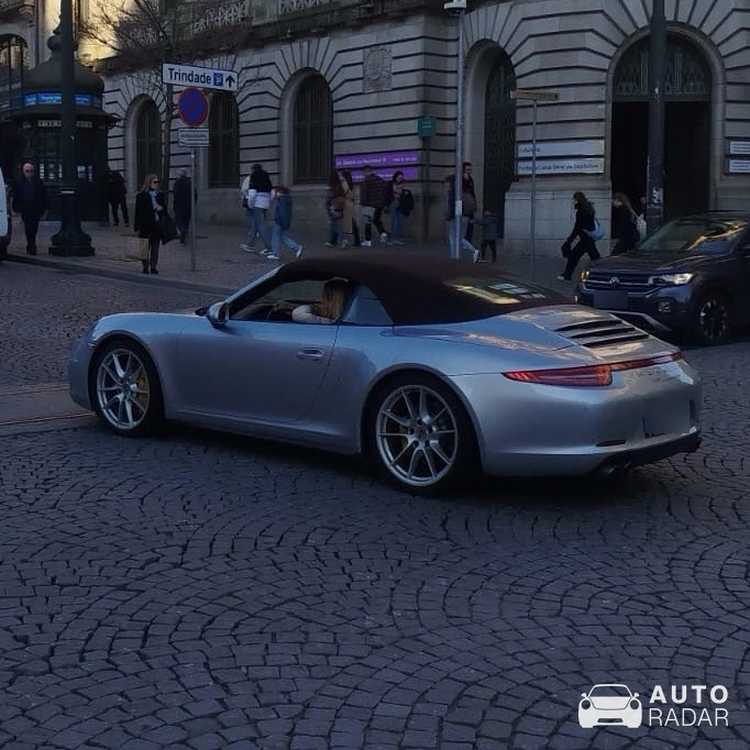 Porsche 991 Carrera 4S Cabriolet MkI spotted in Porto