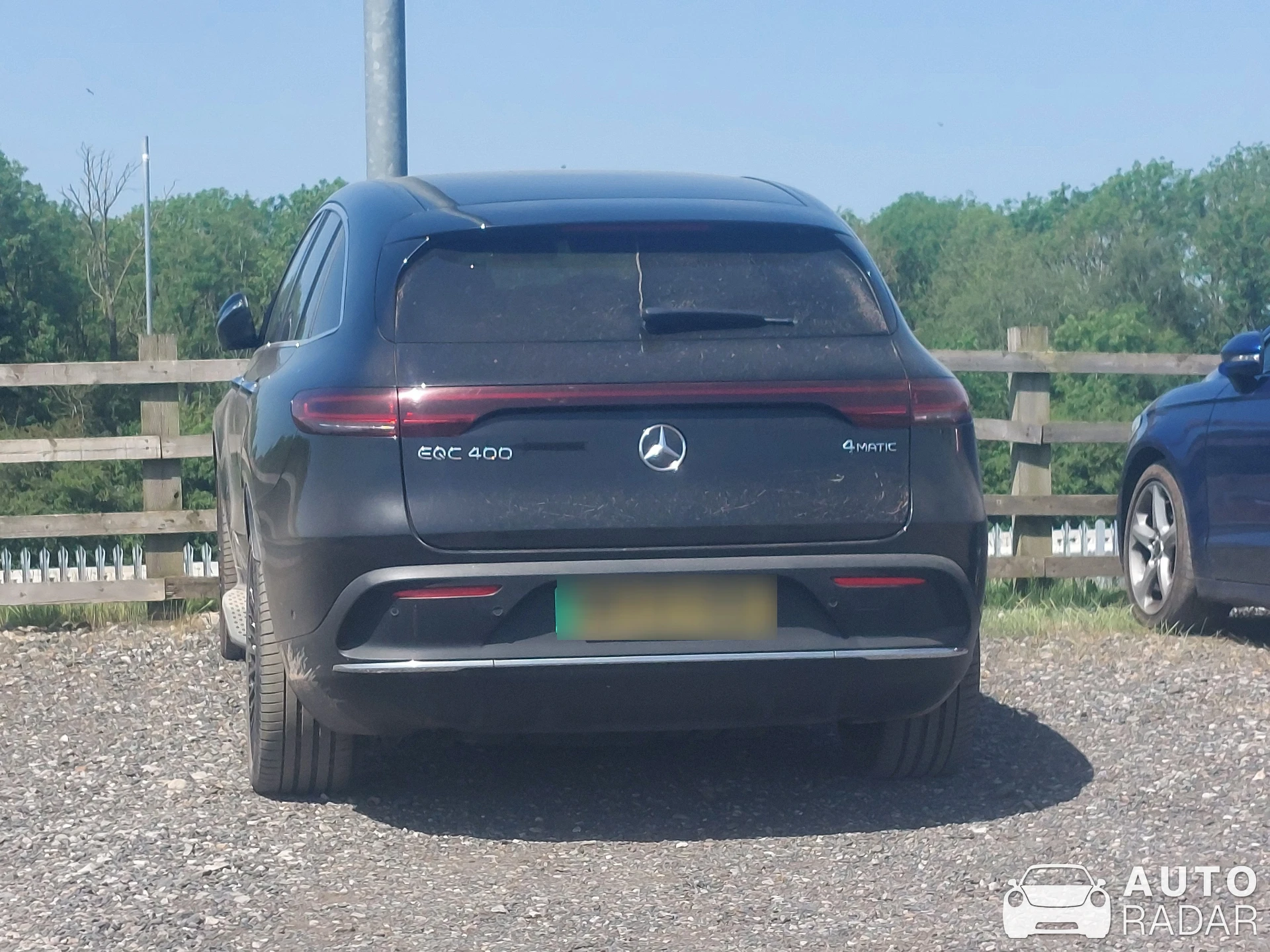 Mercedes-Benz EQC 400 spotted in Derby