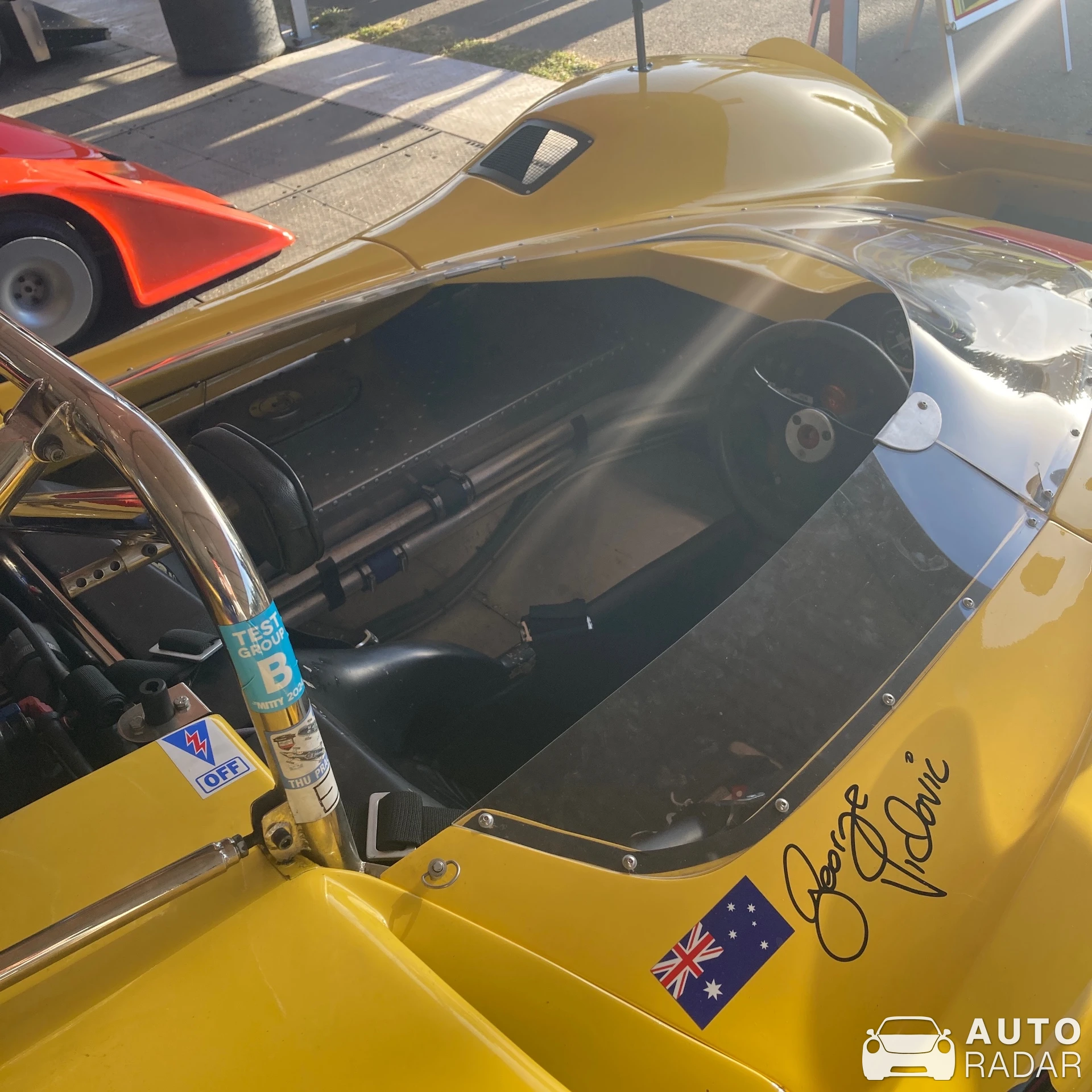 McLaren M6B spotted in Rose Park