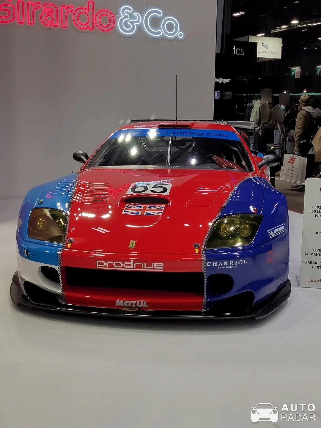 Ferrari 550 Maranello GTS spotted in Paris