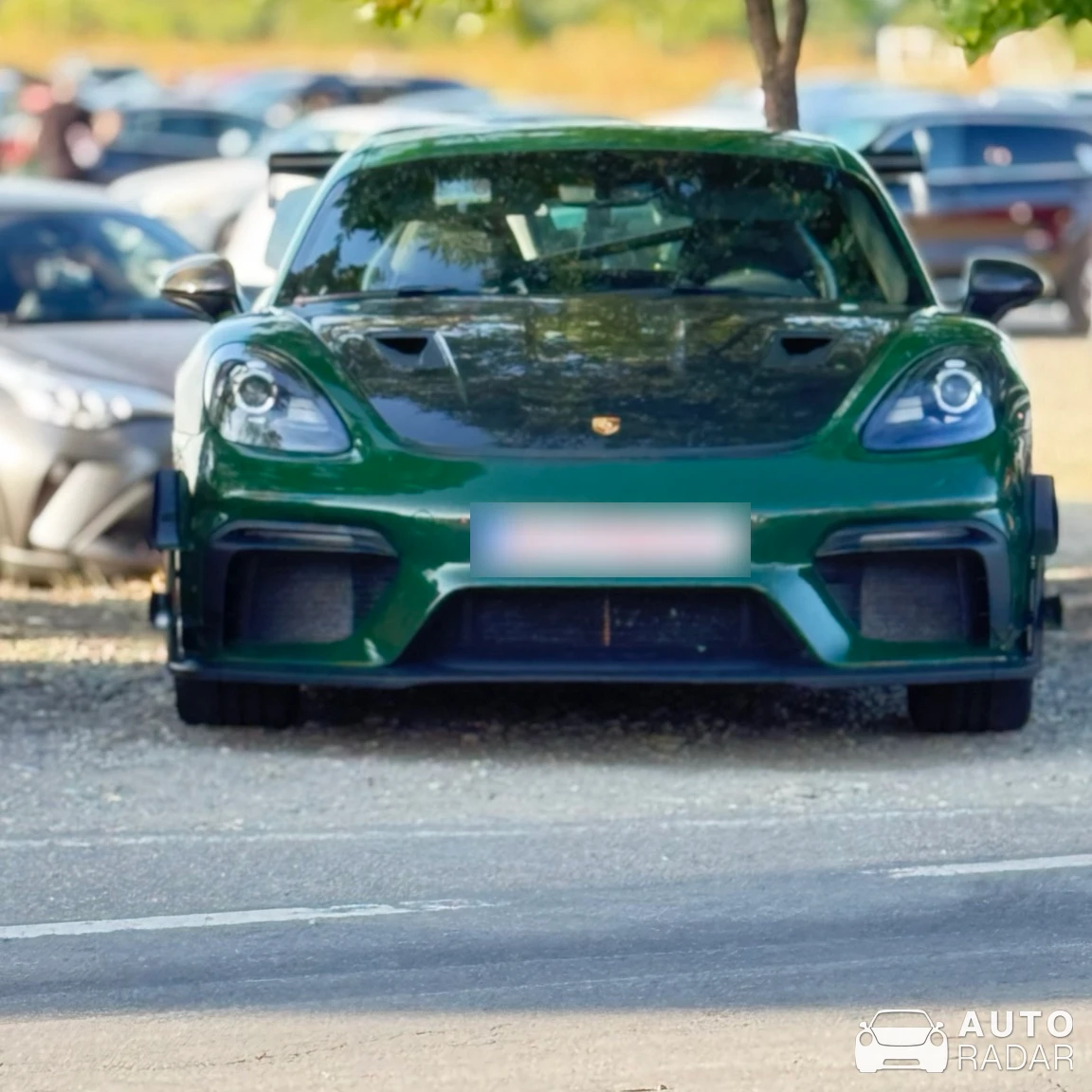 Porsche 718 Cayman GT4 RS spotted in Iordăcheanu