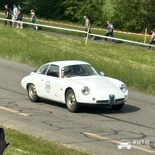 Alfa Romeo Giulietta Sprint Zagato spotted in Rudolfstetten-Friedlisberg