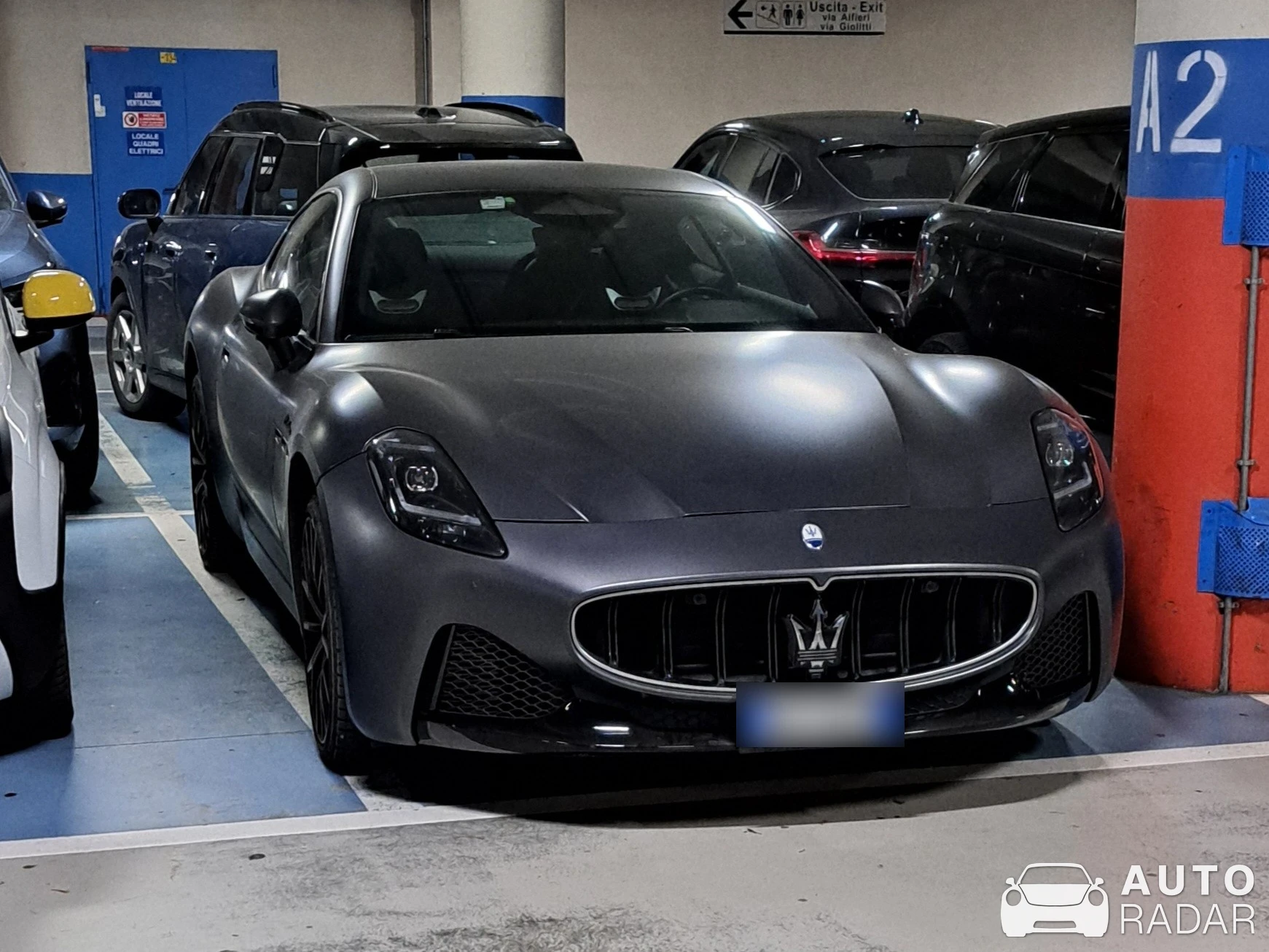 Maserati GranTurismo Trofeo 2023 spotted in Torino