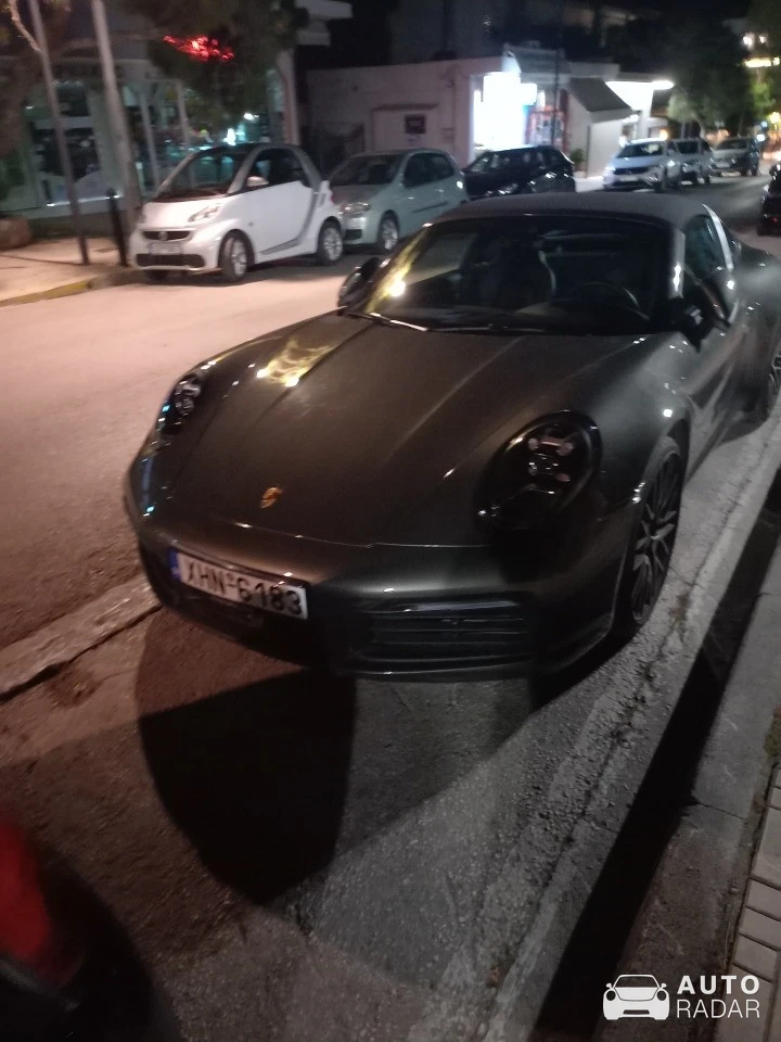 Porsche 992 Targa 4S MkI spotted in Voula, Greece